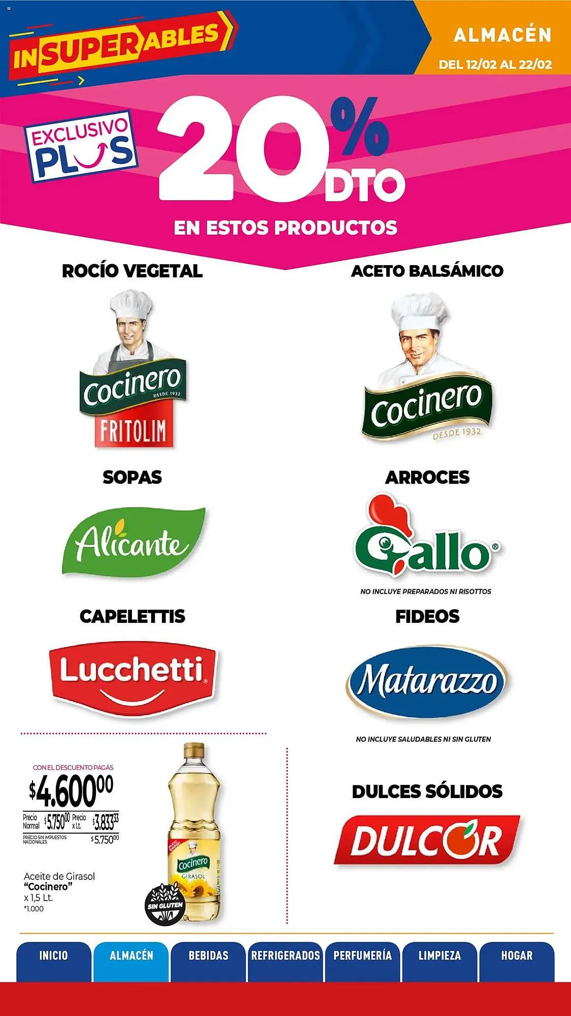 Ofertas de Catálogo La Anonima 12 de febrero al 23 de febrero 2026 - Página 18 del catálogo