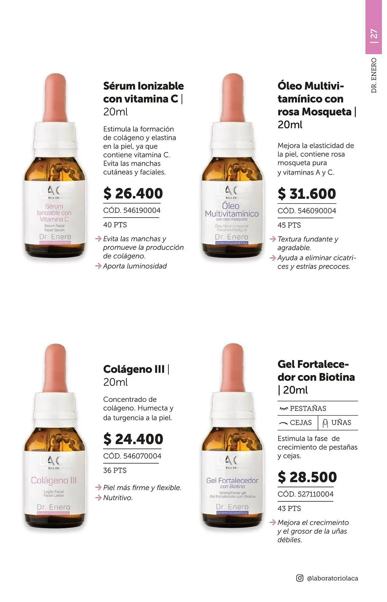 Ofertas de Catálogo Laboratorio LACA 8 de mayo al 31 de mayo 2025 - Página 27 del catálogo