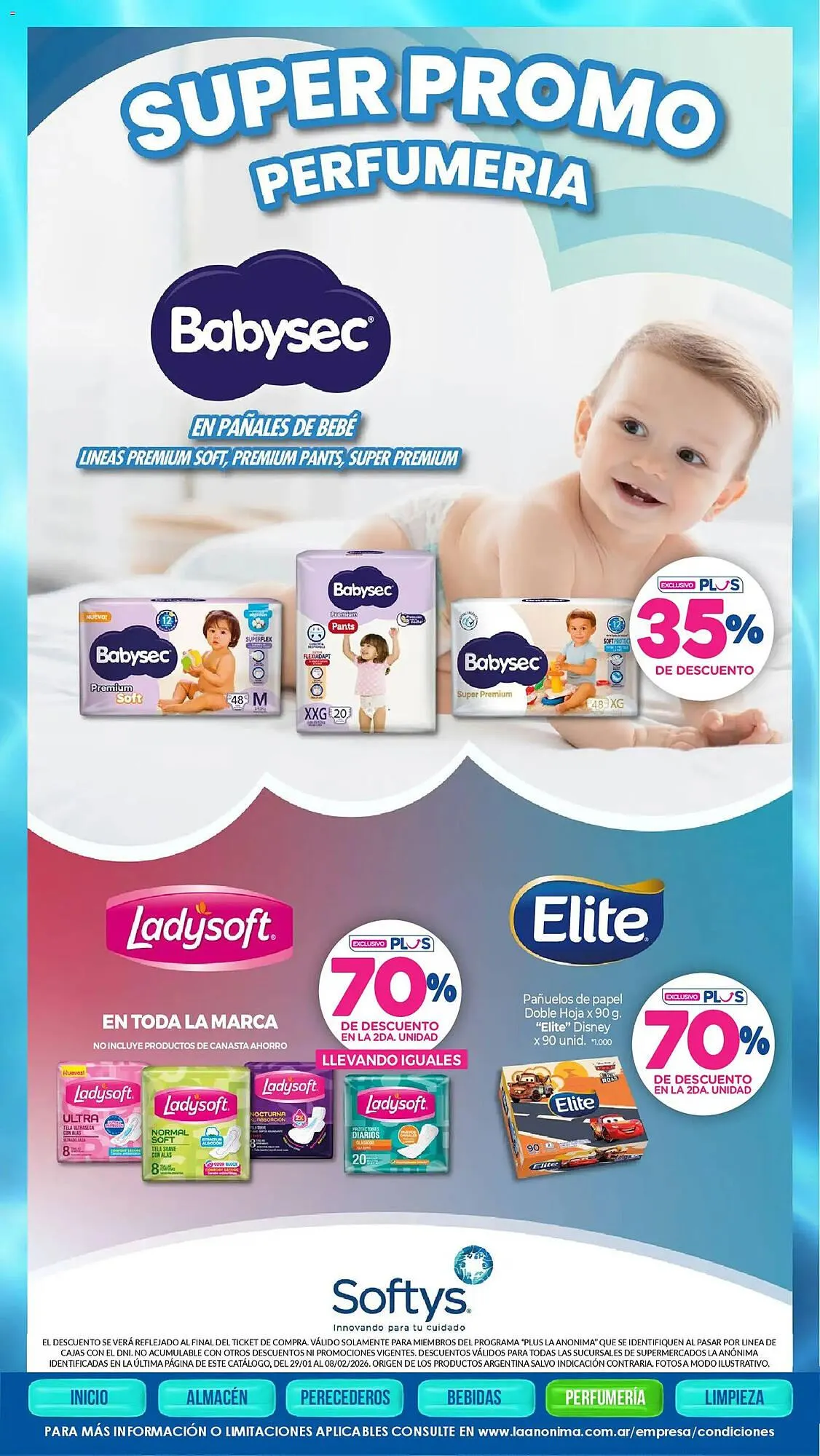 Ofertas de Catálogo La Anonima 29 de enero al 8 de febrero 2026 - Página 35 del catálogo