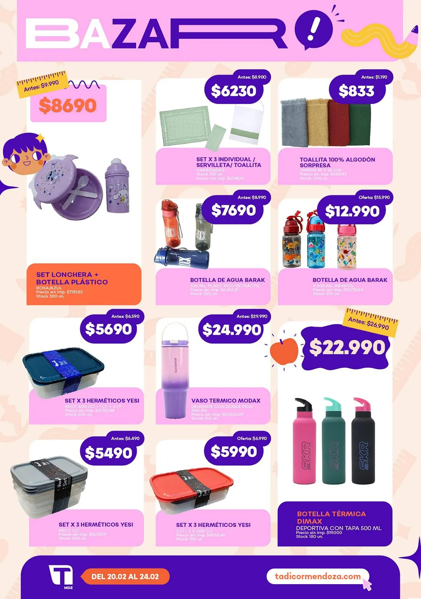 Ofertas de Catálogo Supermercados Tadicor 20 de febrero al 24 de febrero 2026 - Página 8 del catálogo