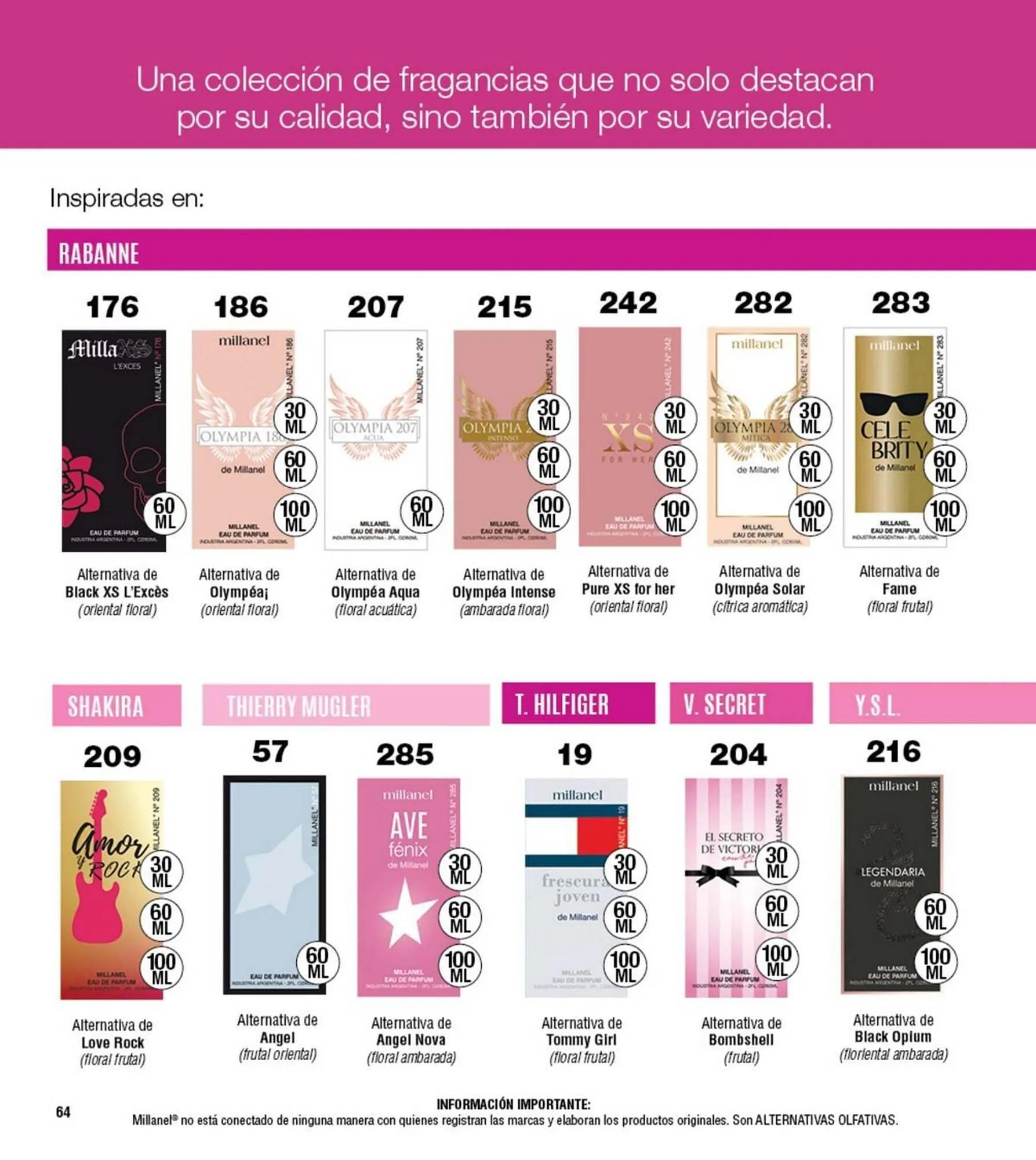 Ofertas de Catálogo Millanel Cosmética 27 de febrero al 31 de marzo 2025 - Página 64 del catálogo