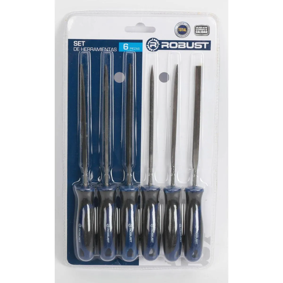 Juego de Limas RUO38-N 6 Piezas Robust