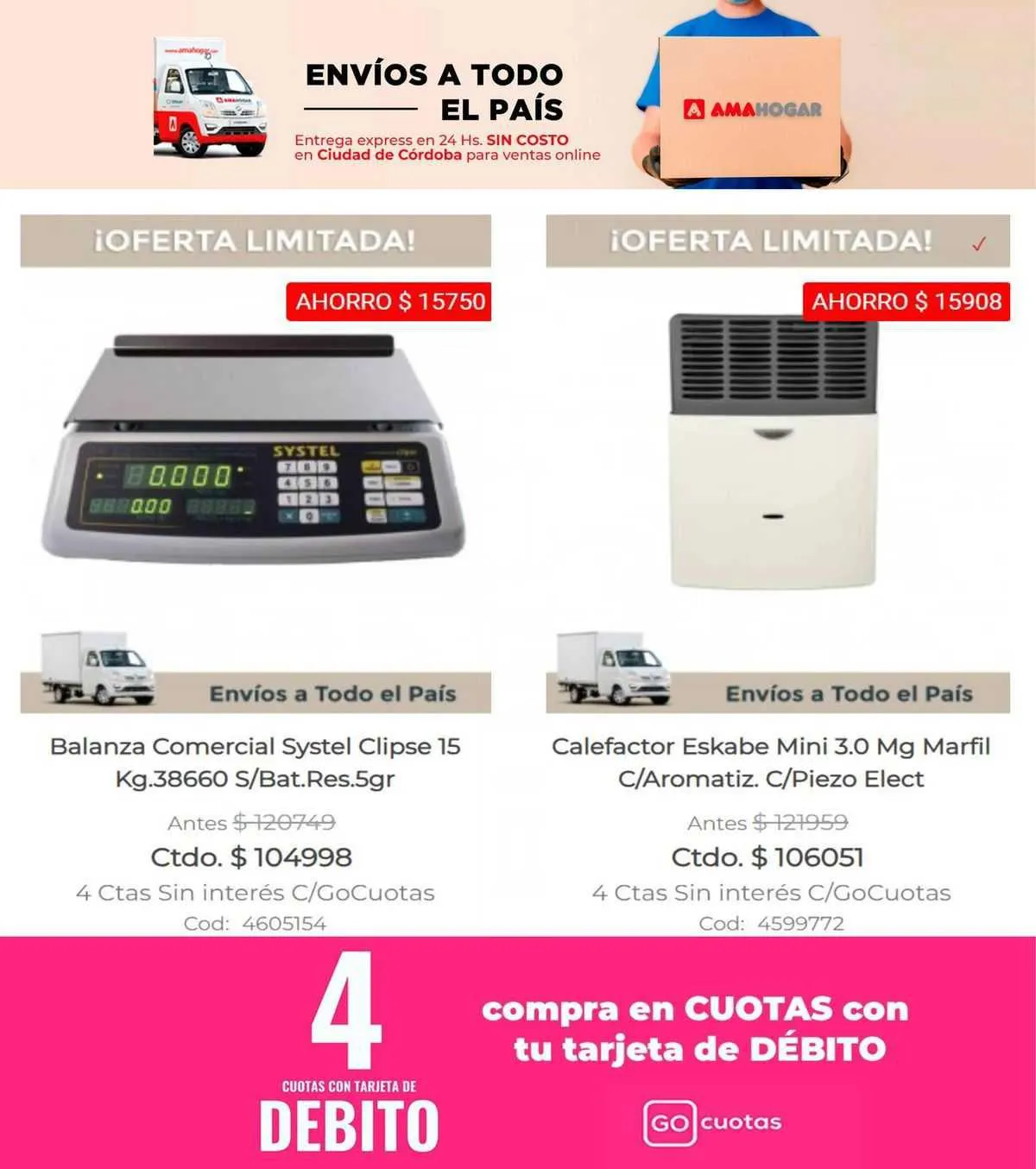 Ofertas de Catálogo Ama Hogar 7 de septiembre al 7 de octubre 2023 - Página 4 del catálogo