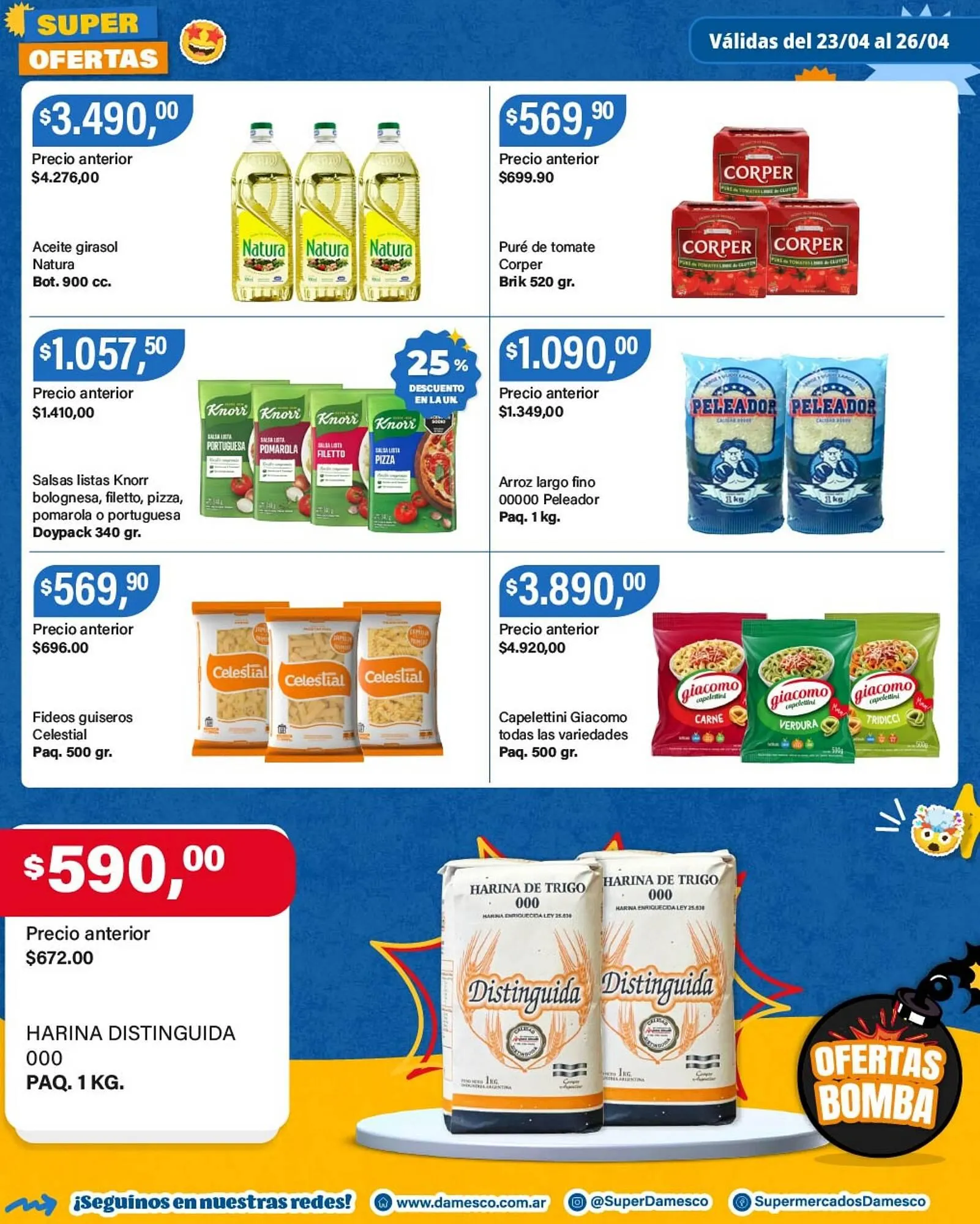 Ofertas de Catálogo Supermercados Damesco 23 de abril al 26 de abril 2026 - Página 4 del catálogo