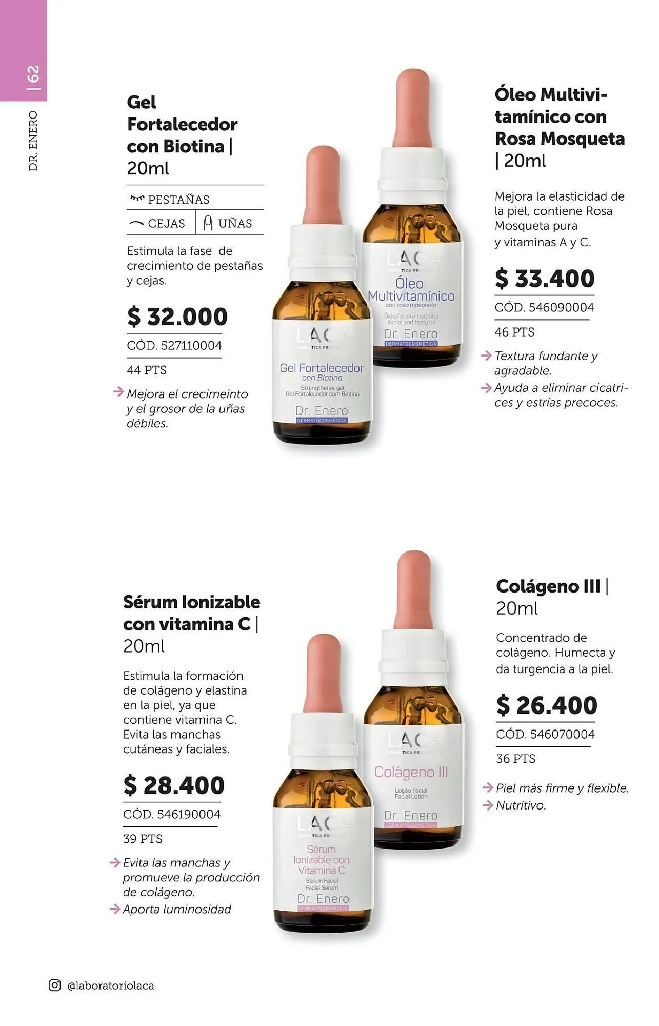 Ofertas de Catálogo Laboratorio LACA 3 de octubre al 31 de enero 2026 - Página 62 del catálogo