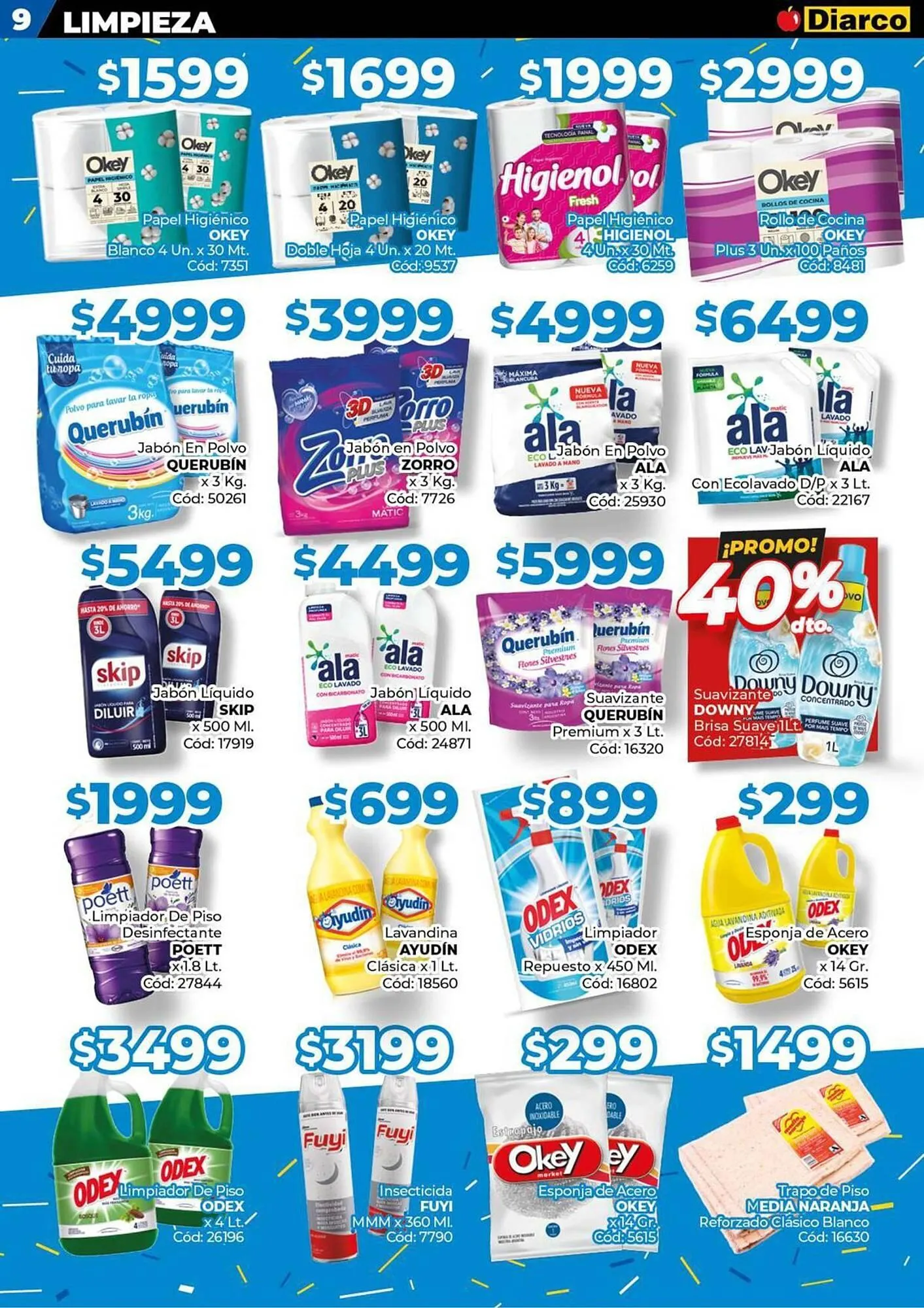 Ofertas de Catálogo Diarco 24 de marzo al 30 de marzo 2025 - Página 9 del catálogo