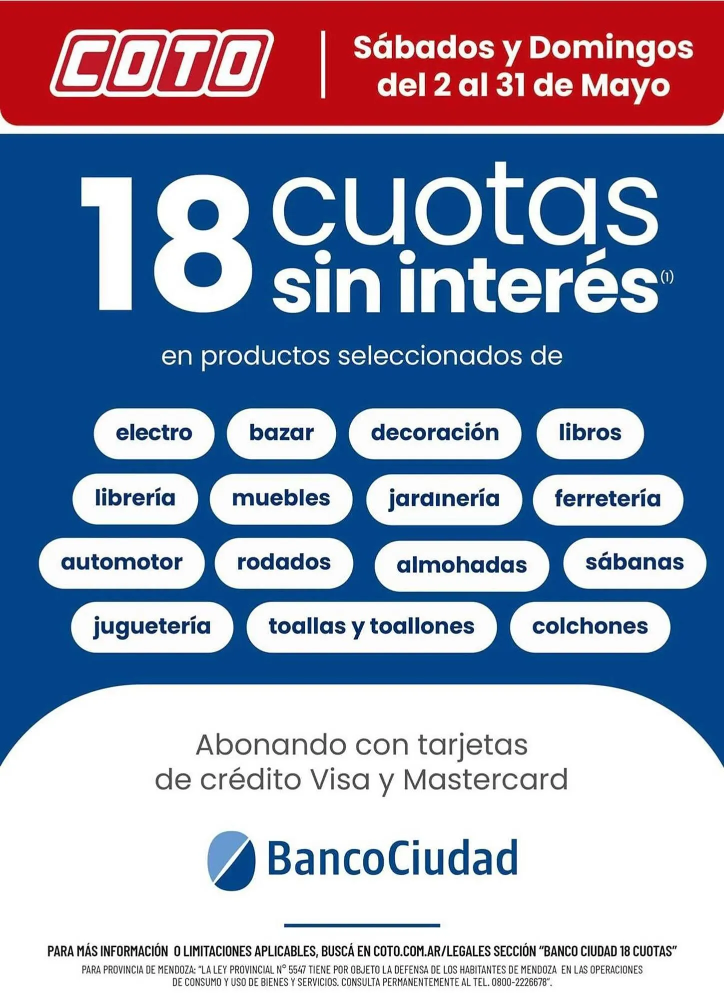 Ofertas de Catálogo Coto 2 de mayo al 31 de mayo 2026 - Página 1 del catálogo
