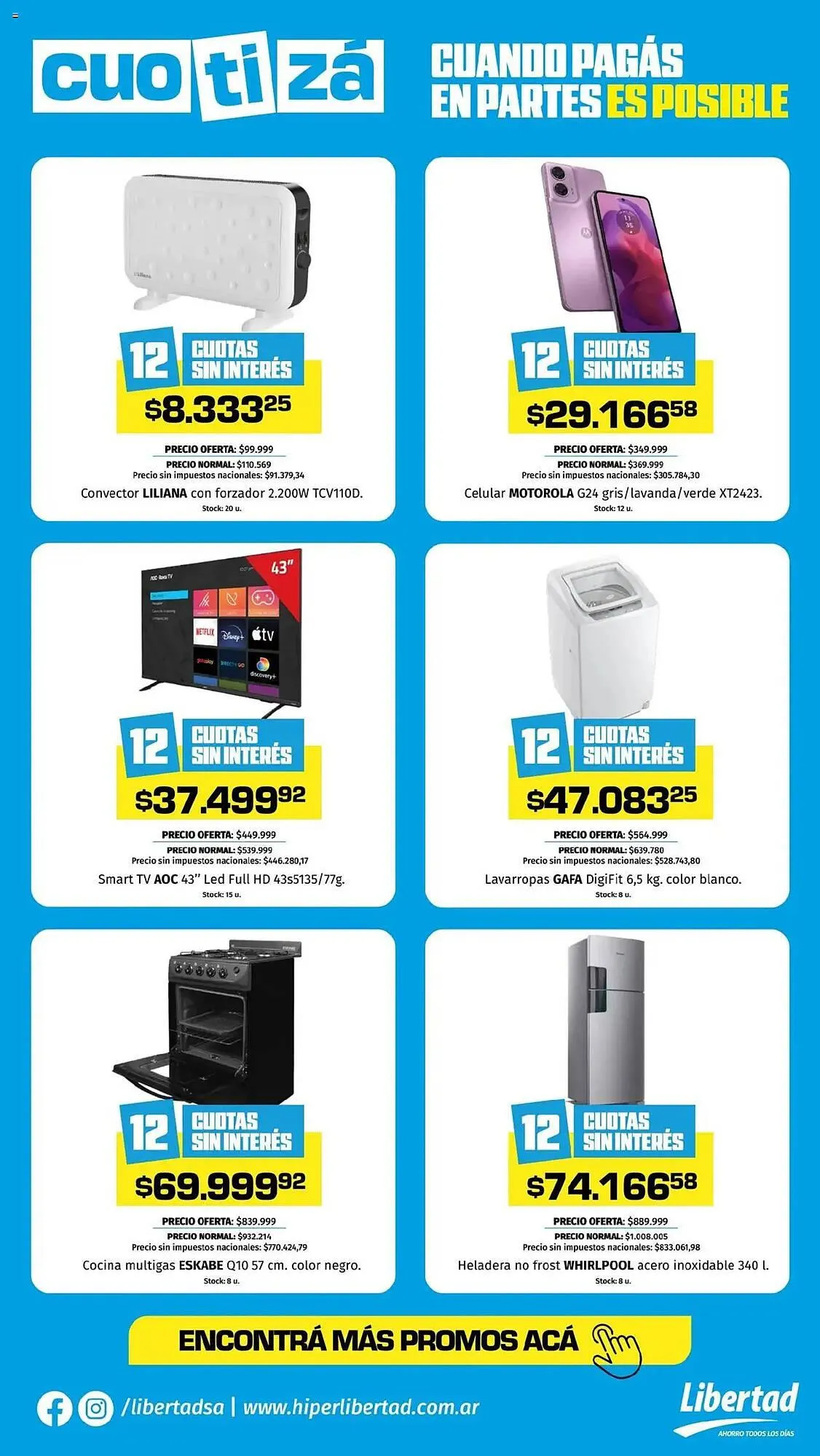 Ofertas de Catálogo Hipermercado Libertad 5 de mayo al 11 de mayo 2025 - Página 2 del catálogo