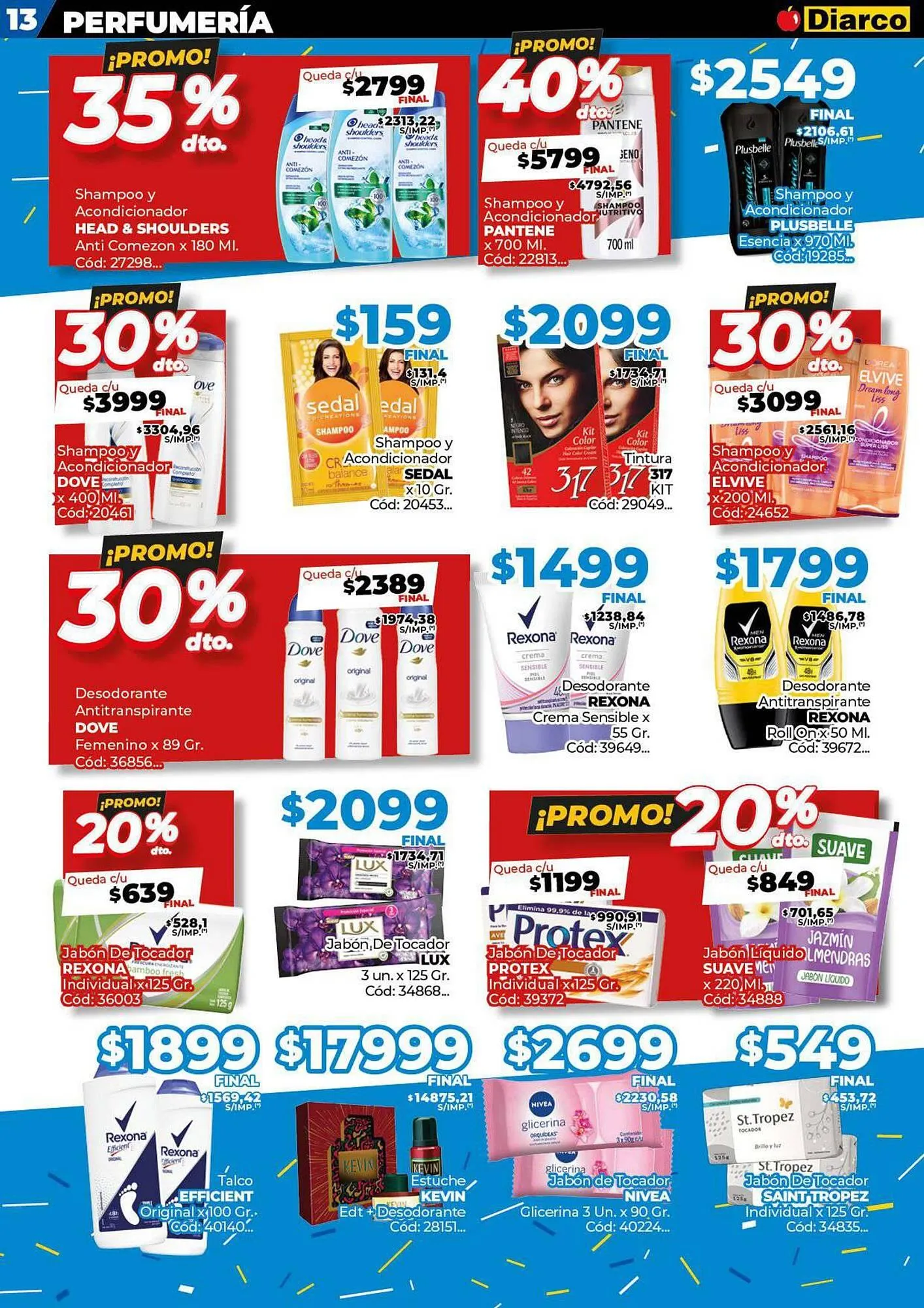 Ofertas de Catálogo Diarco 12 de mayo al 18 de mayo 2025 - Página 13 del catálogo