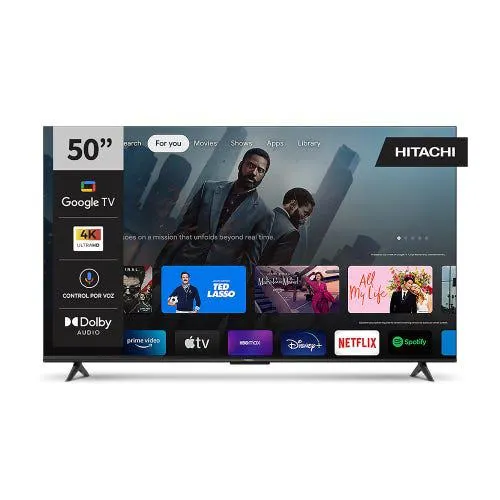Smart TV LED 50" Hitachi CDH-LE504KSMART26-F 4K Ultra HD