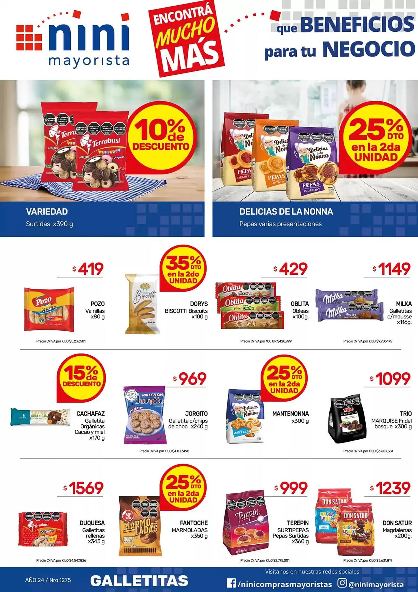 Ofertas de Catálogo Nini Mayorista 1 de octubre al 15 de octubre 2024 - Página 22 del catálogo