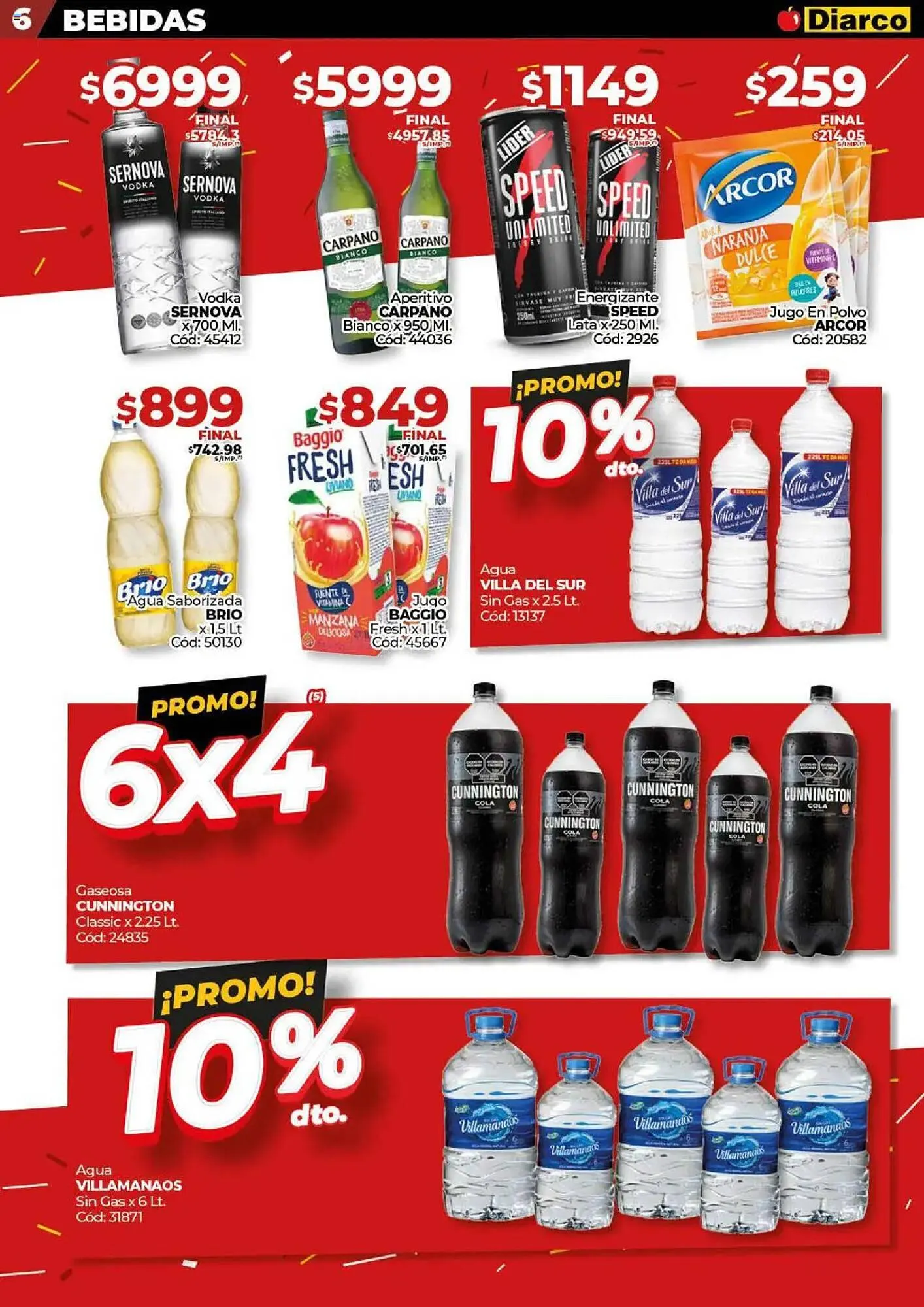 Ofertas de Catálogo Diarco 30 de junio al 6 de julio 2025 - Página 6 del catálogo