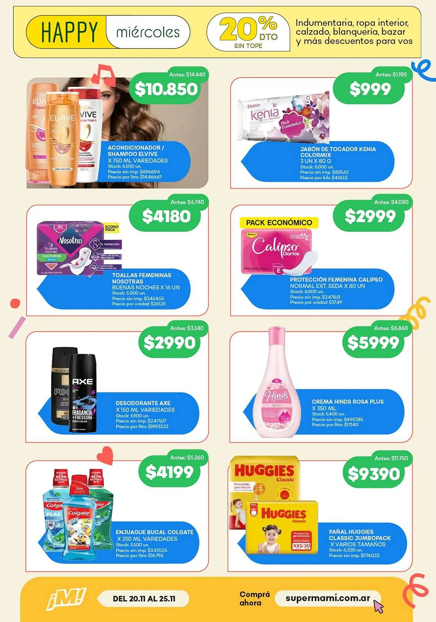 Ofertas de Catálogo Super MAMI 20 de noviembre al 25 de noviembre 2025 - Página 8 del catálogo