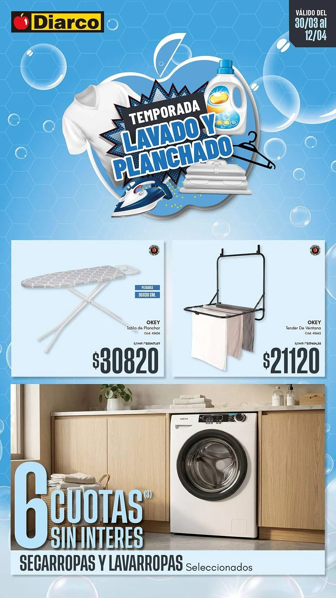 Ofertas de Catálogo Diarco 30 de marzo al 12 de abril 2026 - Página 1 del catálogo