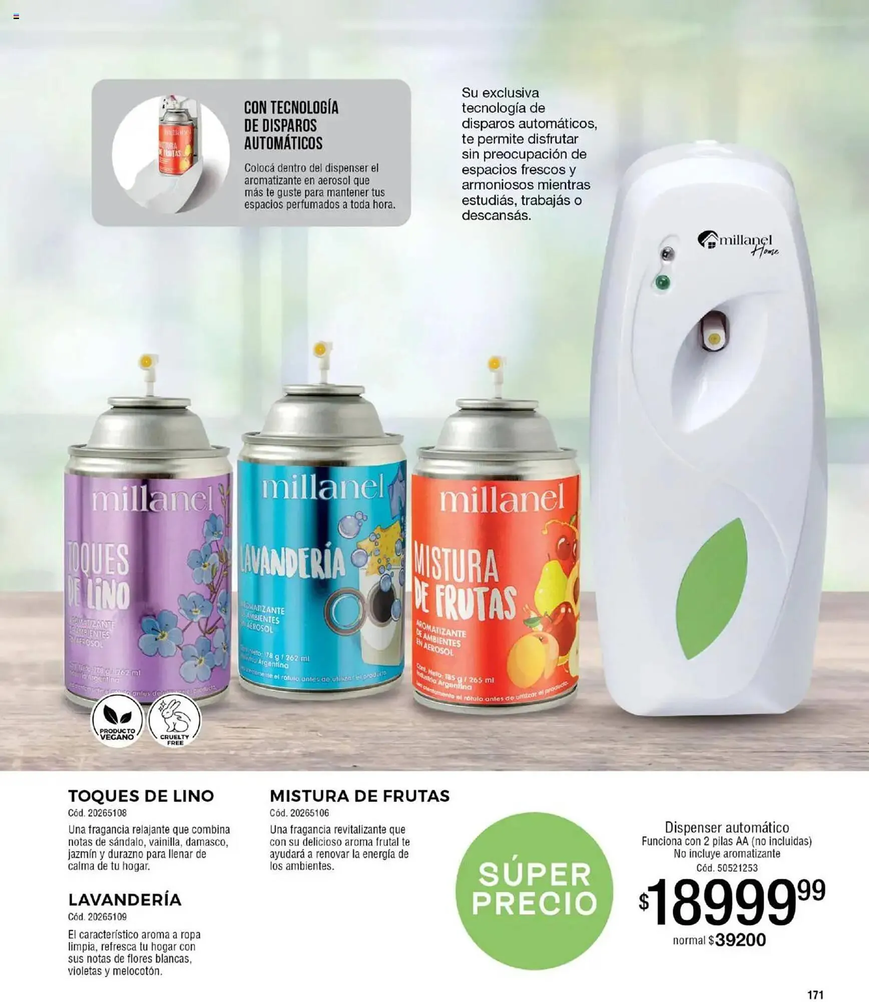 Ofertas de Catálogo Millanel Cosmética 31 de marzo al 27 de abril 2025 - Página 171 del catálogo