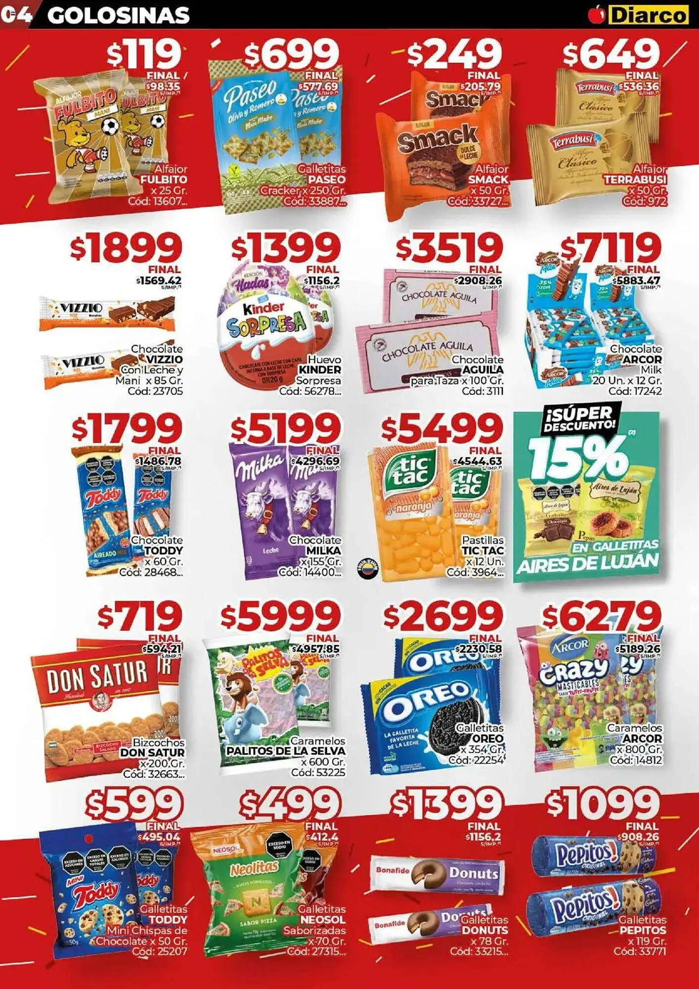 Ofertas de Catálogo Diarco 23 de junio al 27 de junio 2025 - Página 4 del catálogo