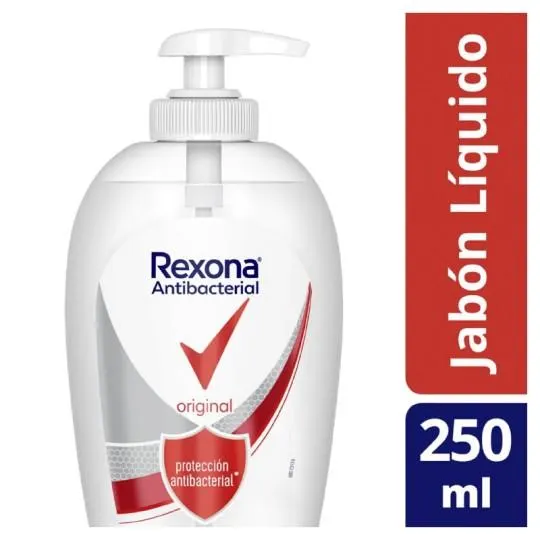 JABON LIQUIDO REXONA ANTIBACTERIAL ORIGINAL 250 ML