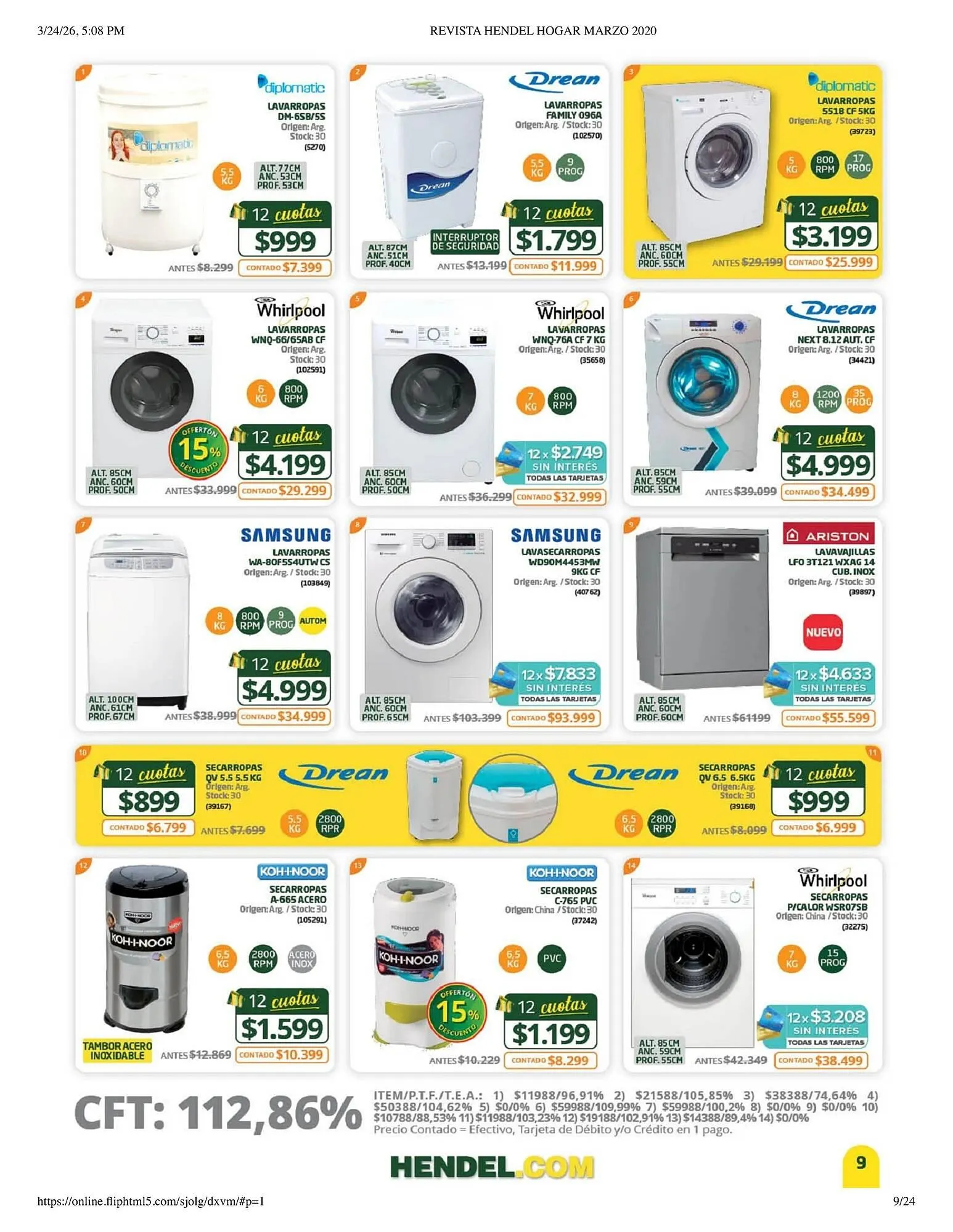 Ofertas de Catálogo Hendel 24 de marzo al 31 de marzo 2026 - Página 9 del catálogo