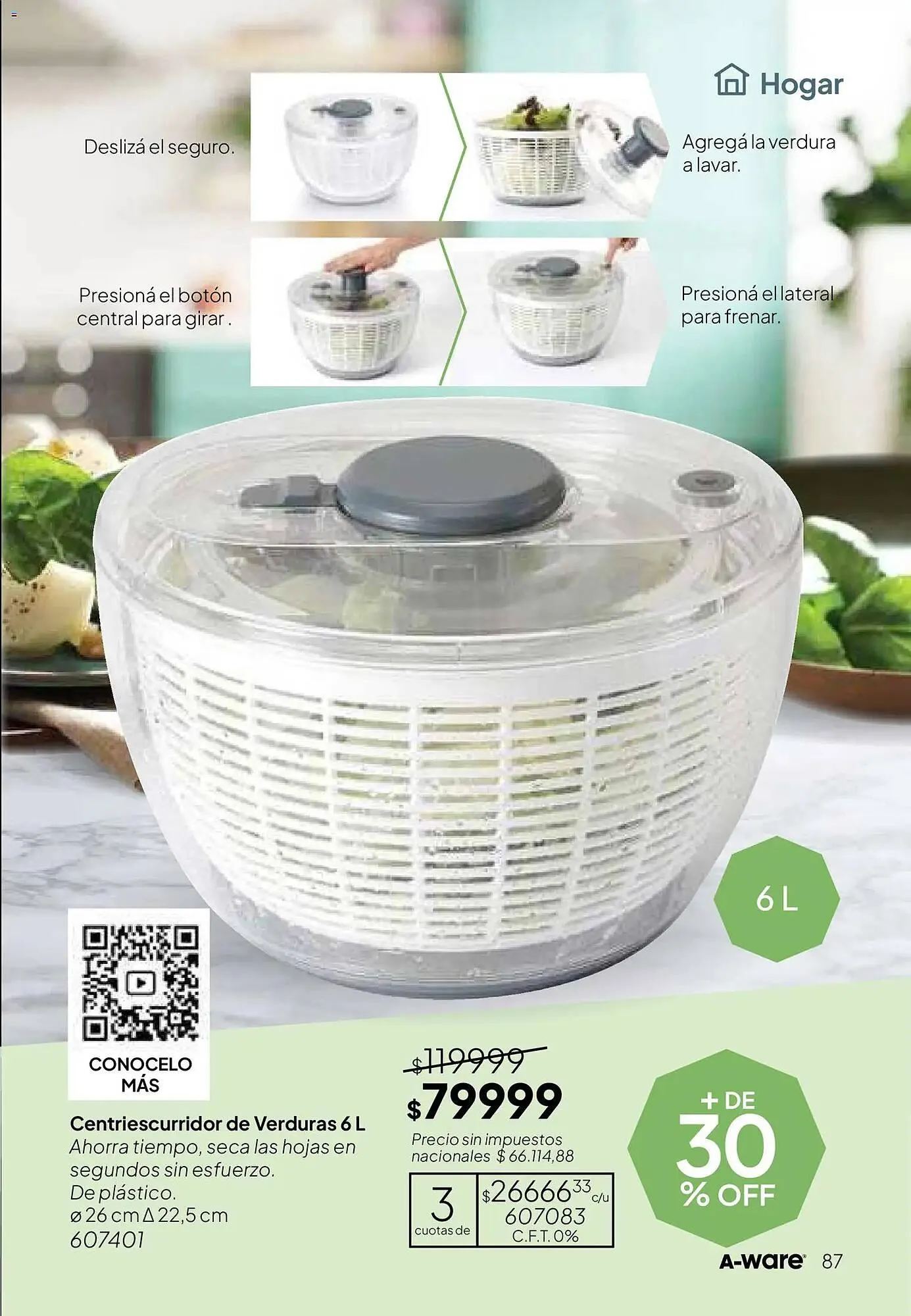 Ofertas de Folleto Tupperware 9 de marzo al 31 de marzo 2026 - Página 88 del catálogo