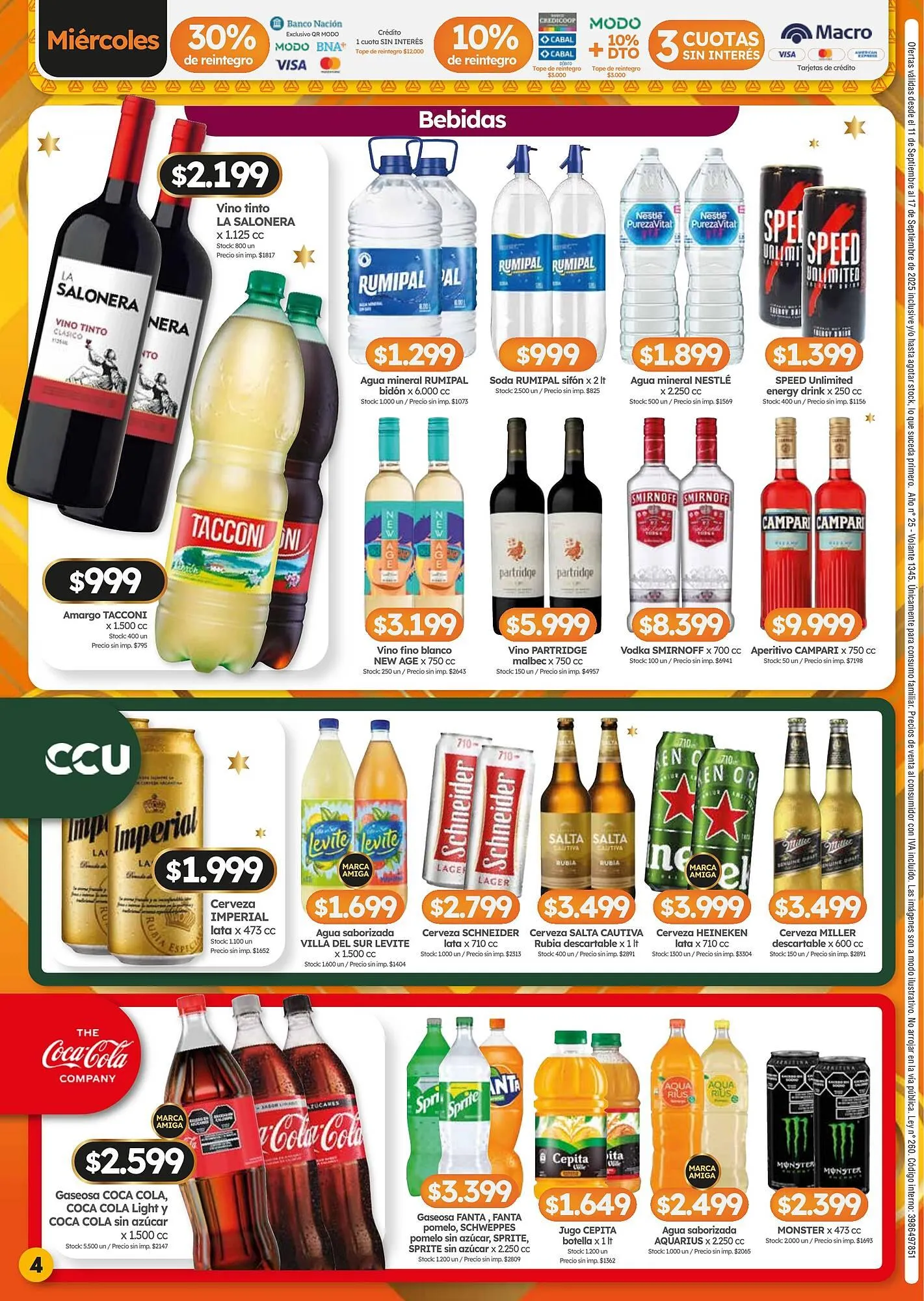 Ofertas de Folleto Cordiez 11 de septiembre al 17 de septiembre 2025 - Página 4 del catálogo