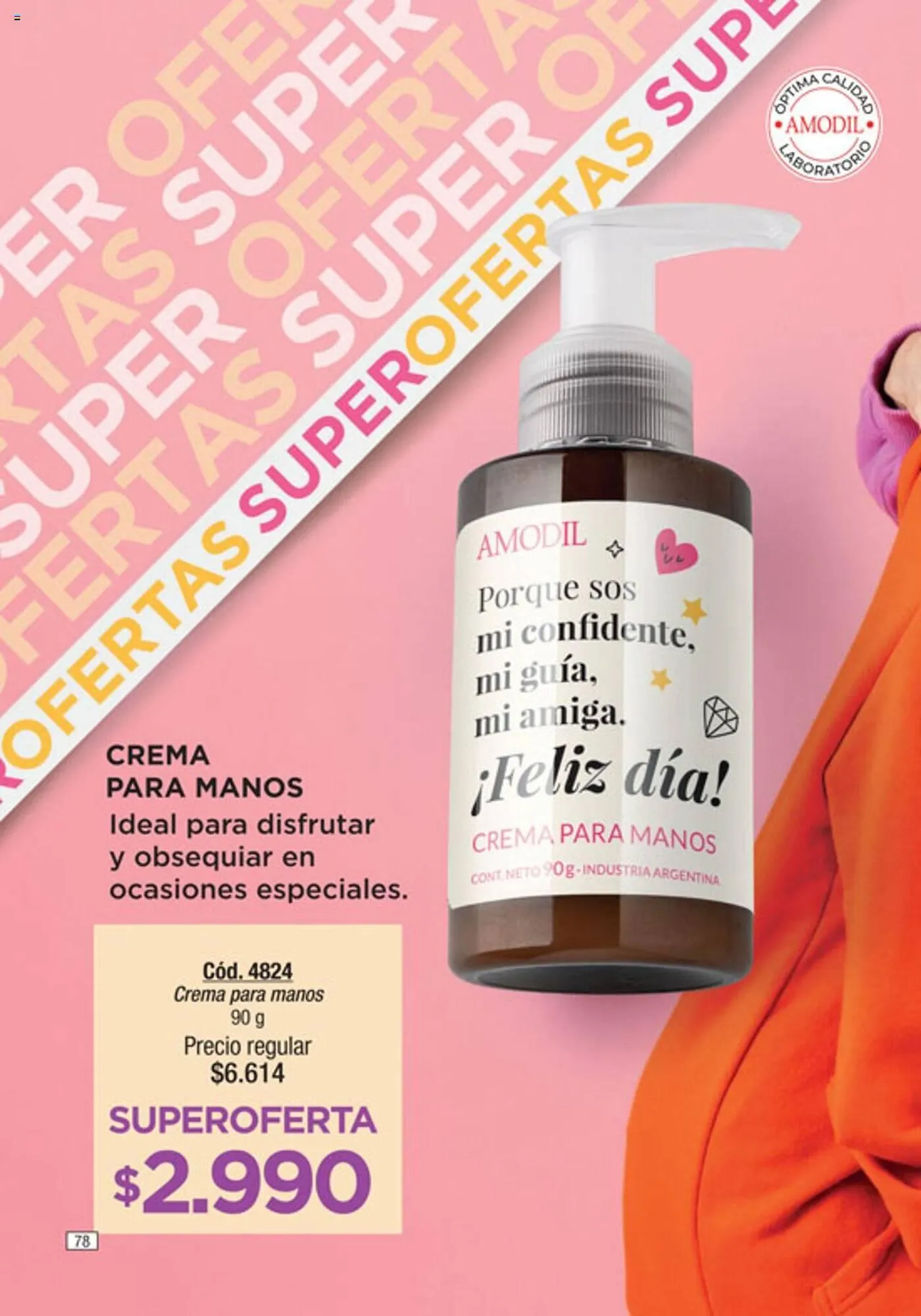 Ofertas de Catálogo Amodil 2 de octubre al 15 de octubre 2024 - Página 78 del catálogo