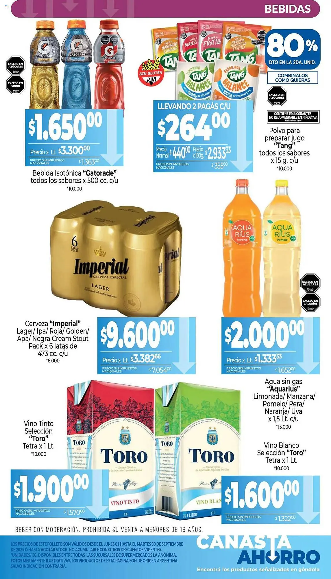 Ofertas de Catálogo La Anonima 1 de septiembre al 30 de septiembre 2025 - Página 7 del catálogo