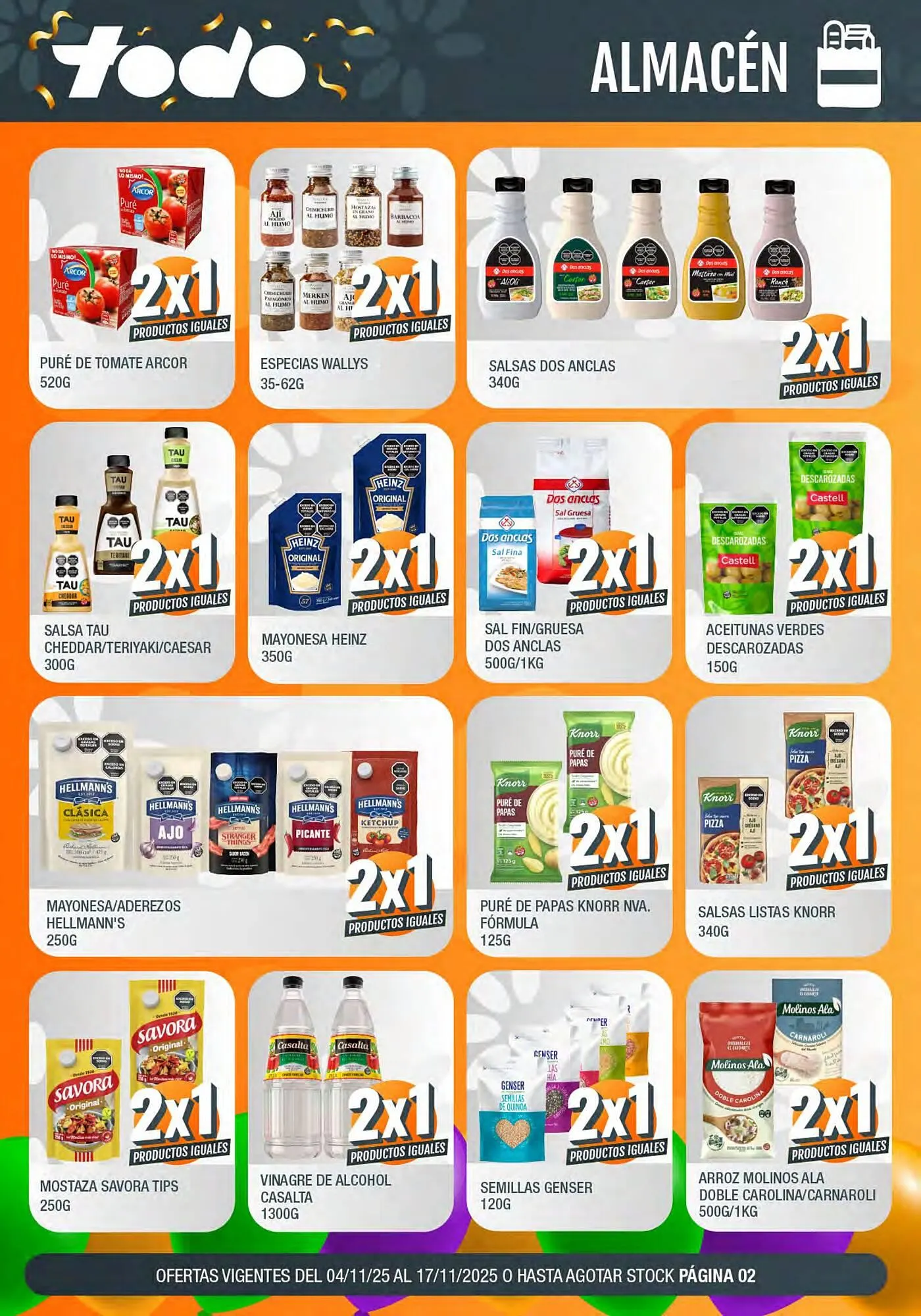 Ofertas de Catálogo Supermercados Todo 4 de noviembre al 17 de noviembre 2025 - Página 2 del catálogo