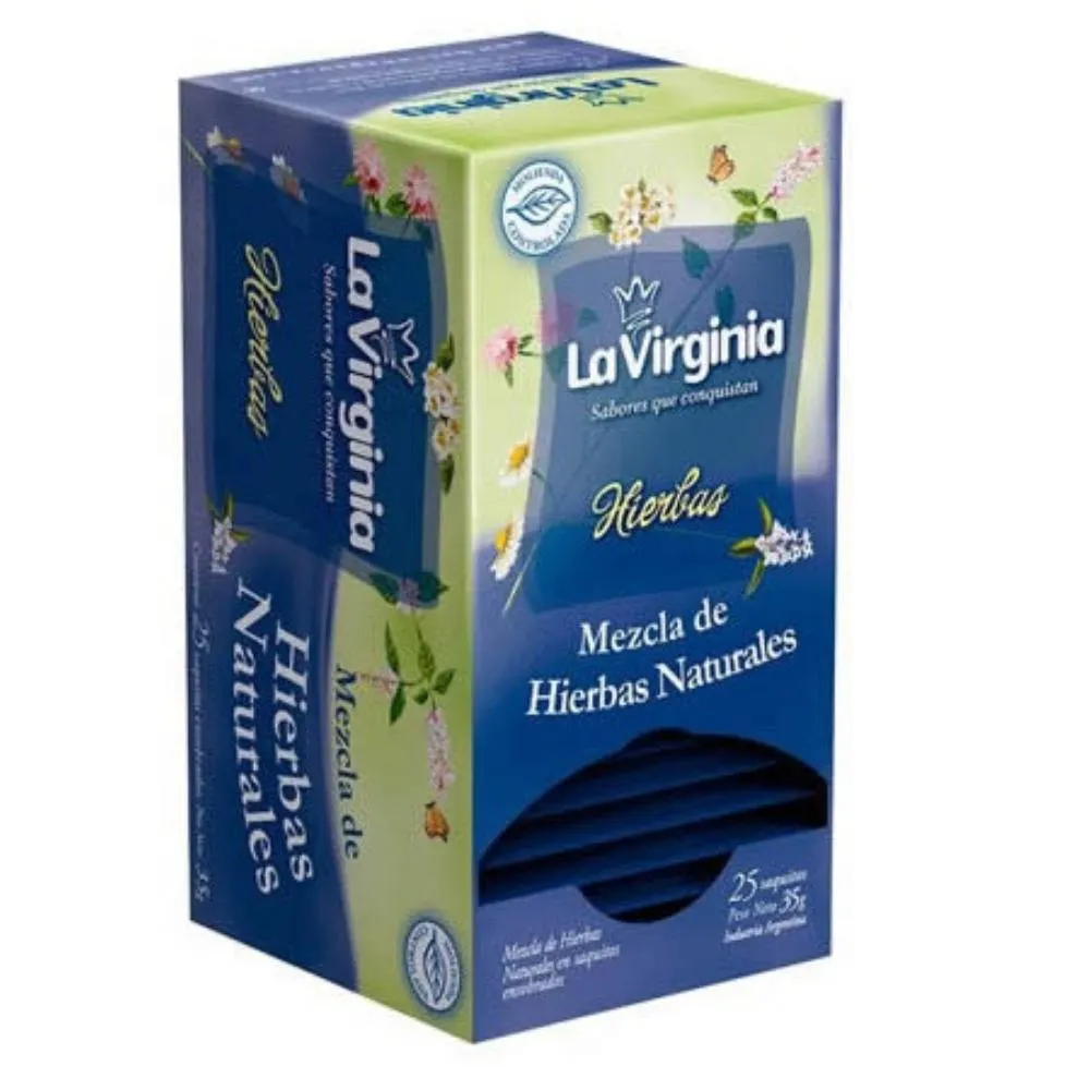 TE LA VIRGINIA MEZCLA HIERBAS X 25