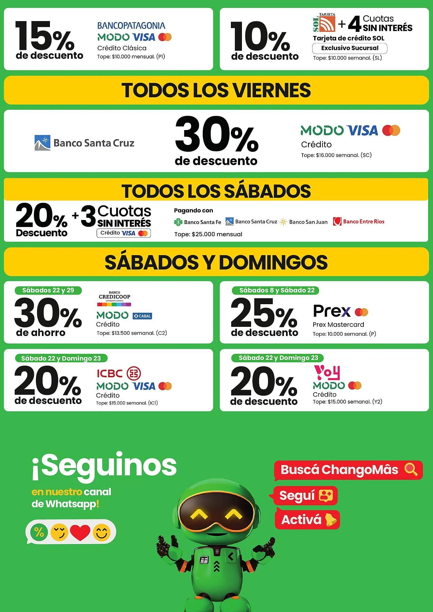 Ofertas de Catálogo Changomas 6 de noviembre al 30 de noviembre 2025 - Página 4 del catálogo