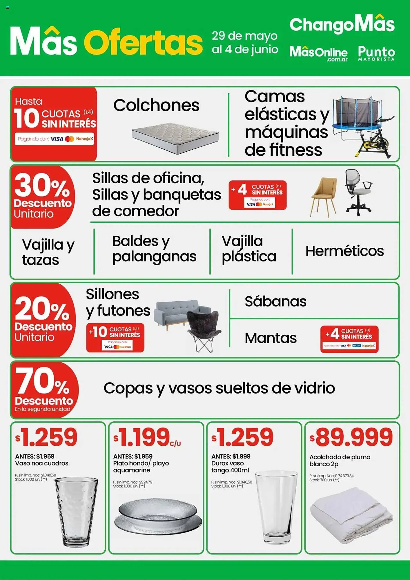 Ofertas de Catálogo Changomas 29 de mayo al 5 de junio 2025 - Página 10 del catálogo