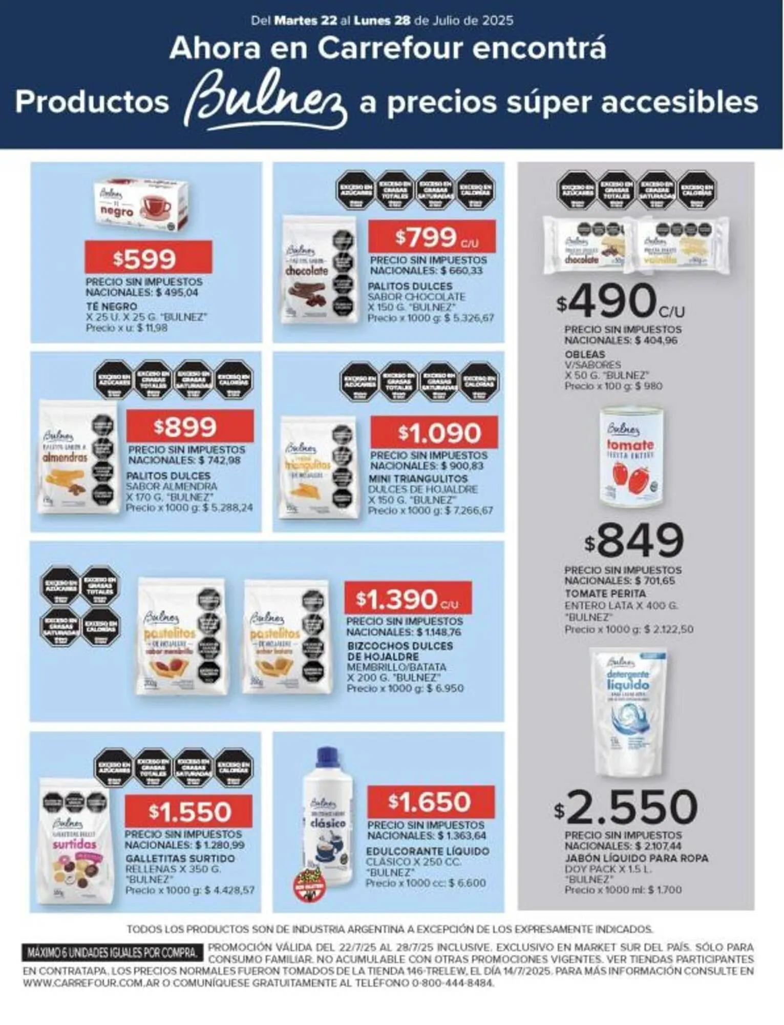 Ofertas de Catálogo Carrefour 22 de julio al 29 de julio 2025 - Página 47 del catálogo