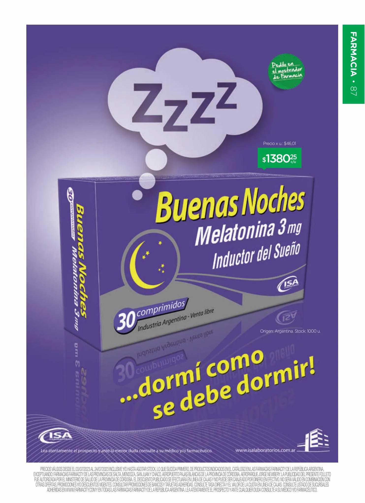 Ofertas de Catálogo Farmacity 7 de julio al 25 de julio 2023 - Página 86 del catálogo