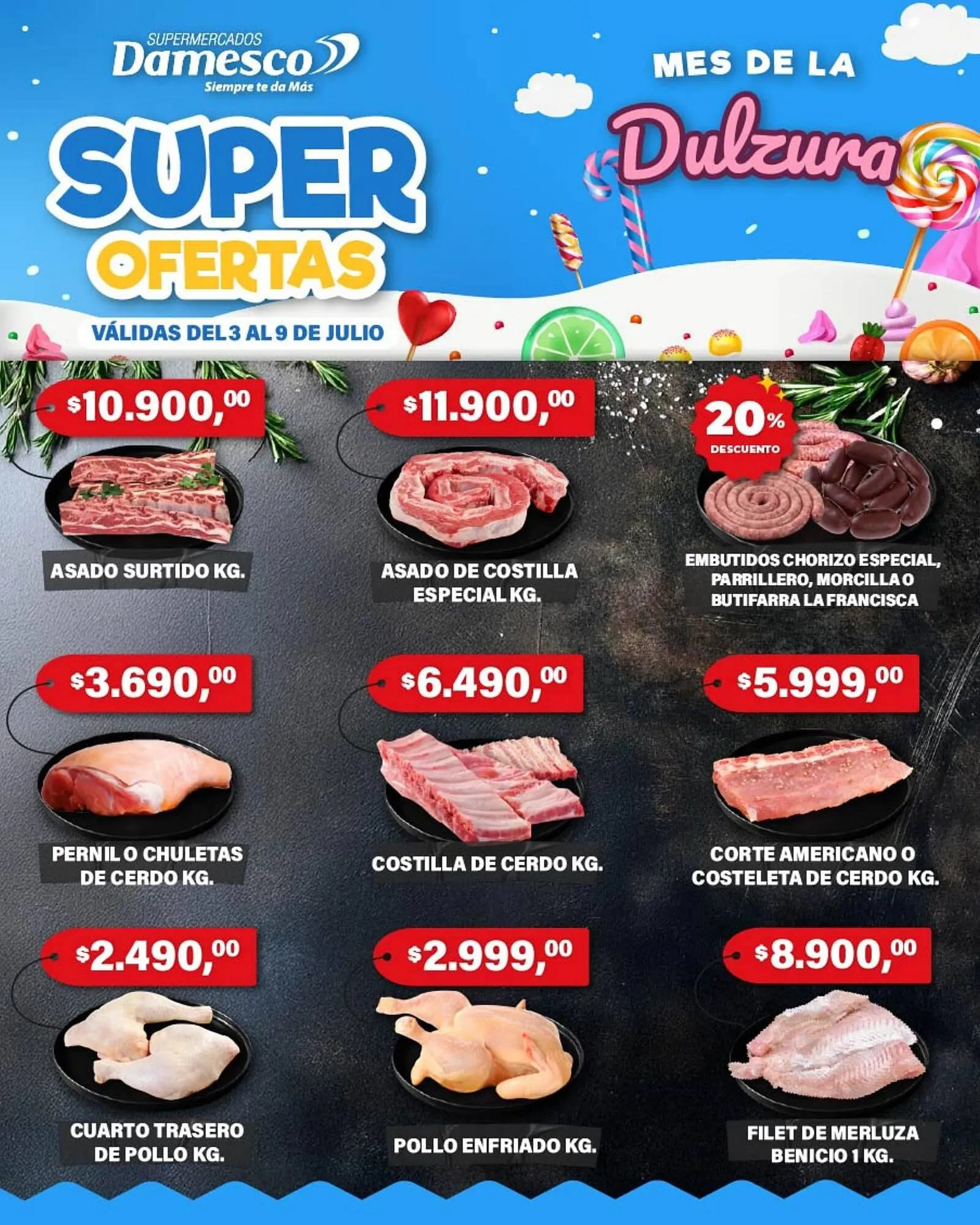 Ofertas de Catálogo Supermercados Damesco 3 de junio al 9 de junio 2026 - Página 1 del catálogo