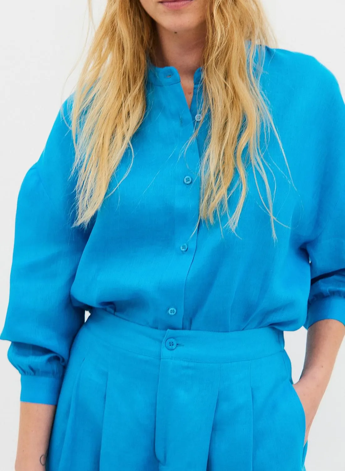 CAMISA AMPLIA MAO LINO