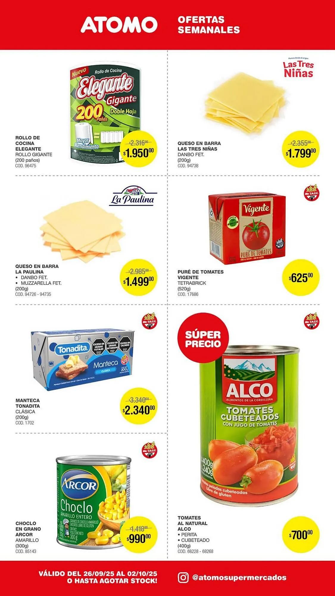 Ofertas de Catálogo Atomo Conviene 26 de septiembre al 4 de octubre 2025 - Página 8 del catálogo