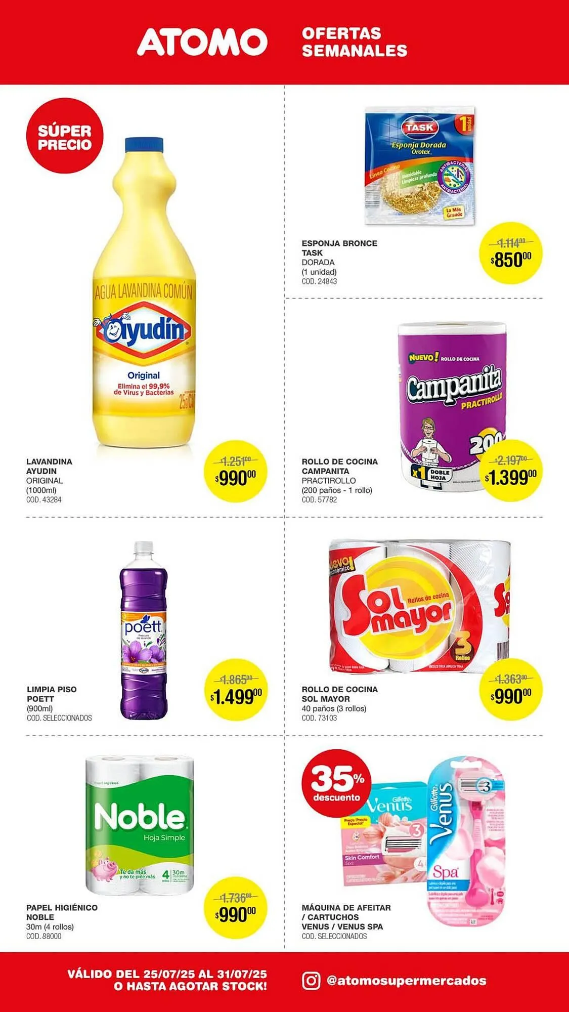 Ofertas de Catálogo Atomo Conviene 25 de julio al 31 de julio 2025 - Página 7 del catálogo
