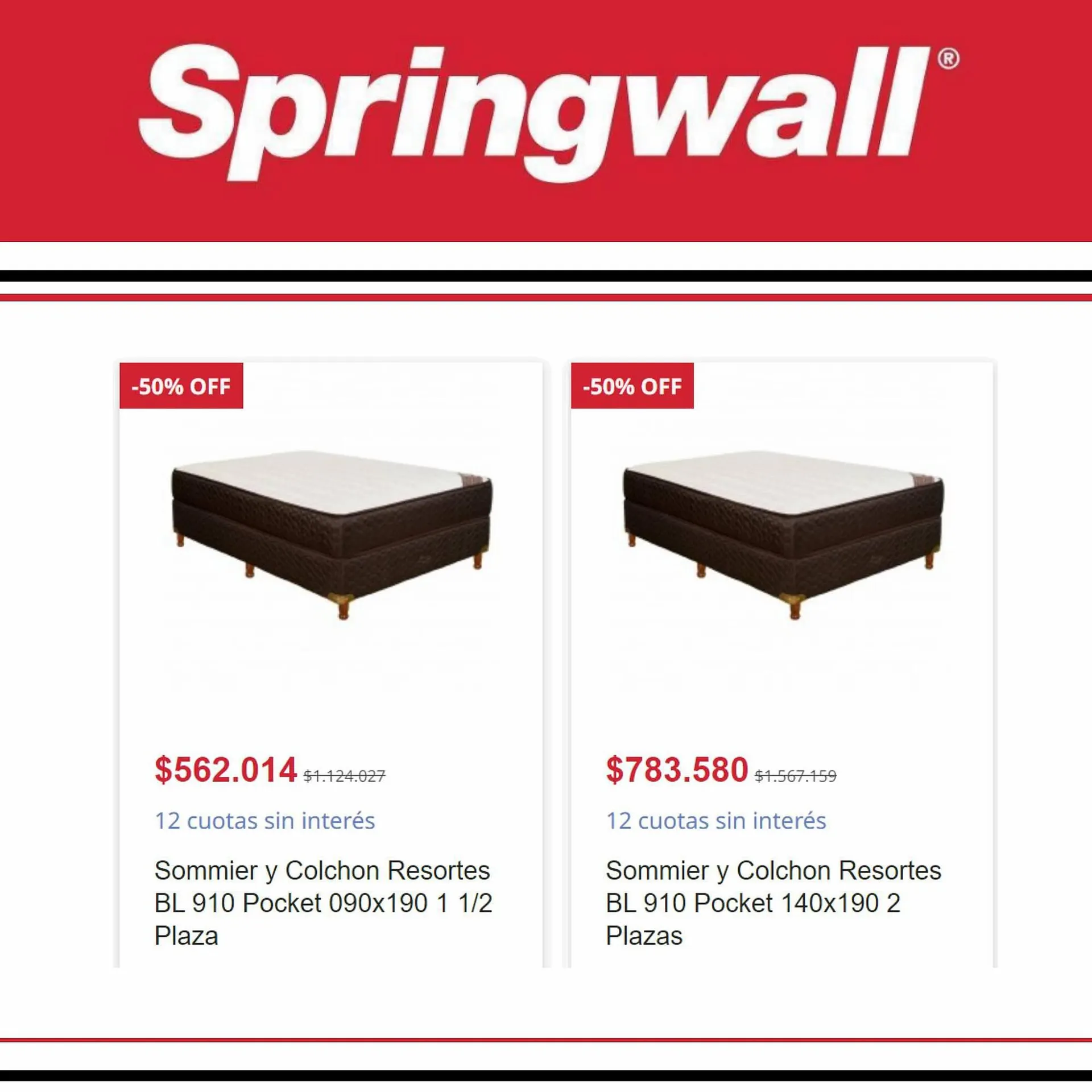 Ofertas de Catálogo Springwall 8 de septiembre al 15 de octubre 2023 - Página 3 del catálogo