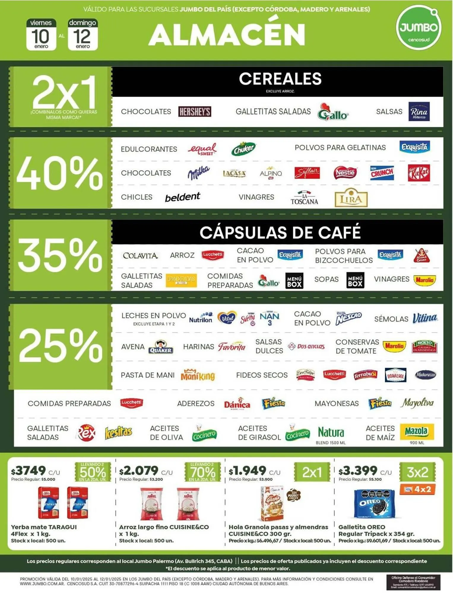 Ofertas de Catálogo Jumbo 10 de enero al 13 de enero 2025 - Página 1 del catálogo