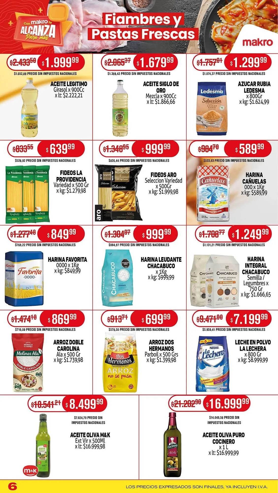 Ofertas de Catálogo Makro 18 de septiembre al 25 de septiembre 2025 - Página 6 del catálogo