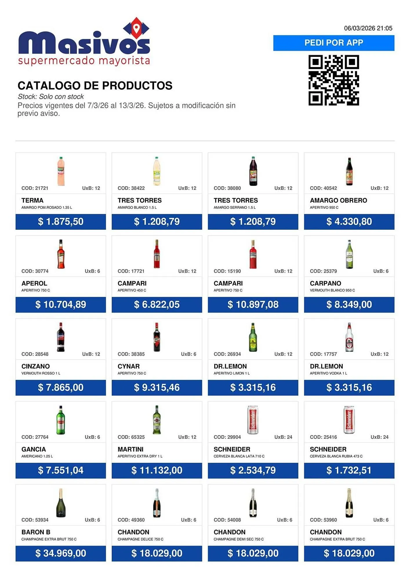 Ofertas de Catálogo Masivos 7 de marzo al 13 de marzo 2026 - Página 40 del catálogo