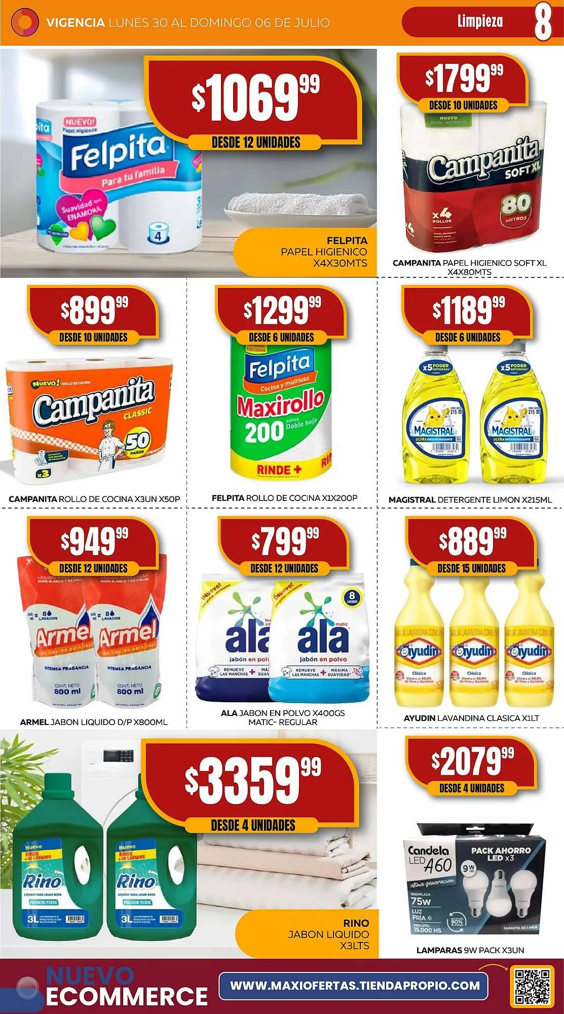 Ofertas de Catálogo Maxi Ofertas 30 de junio al 6 de julio 2025 - Página 8 del catálogo