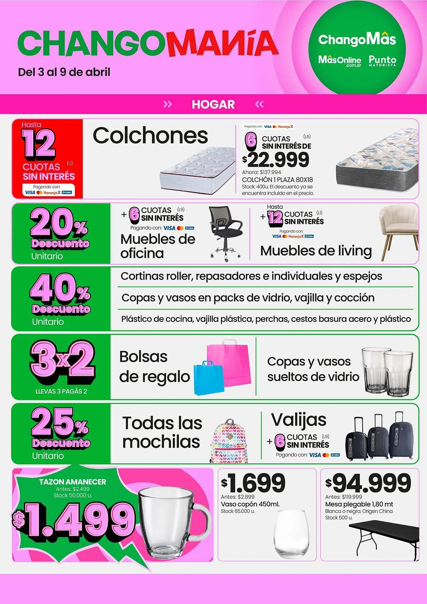 Ofertas de Catálogo Changomas 3 de abril al 9 de abril 2025 - Página 3 del catálogo