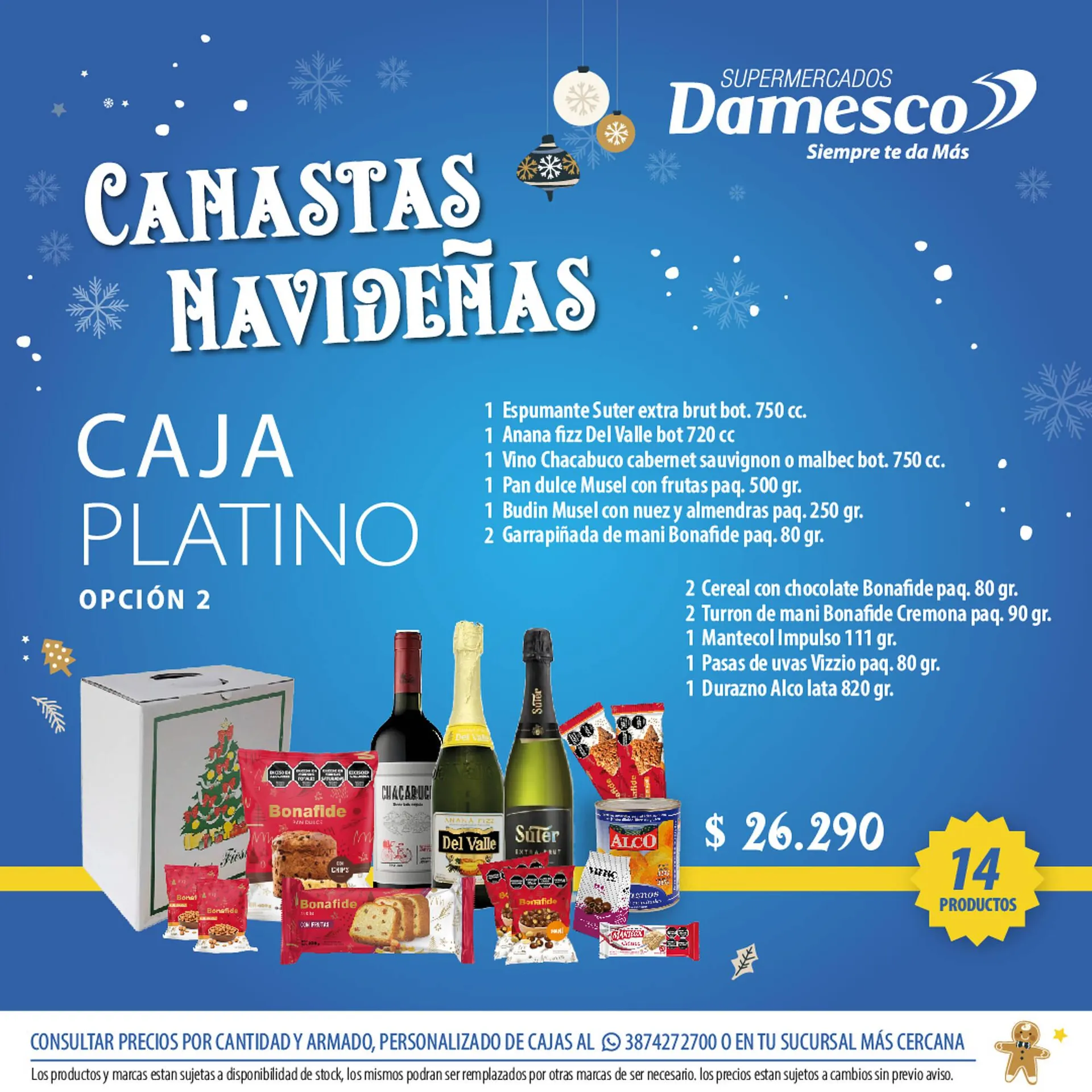Ofertas de Catálogo Supermercados Damesco 19 de noviembre al 25 de diciembre 2024 - Página 2 del catálogo