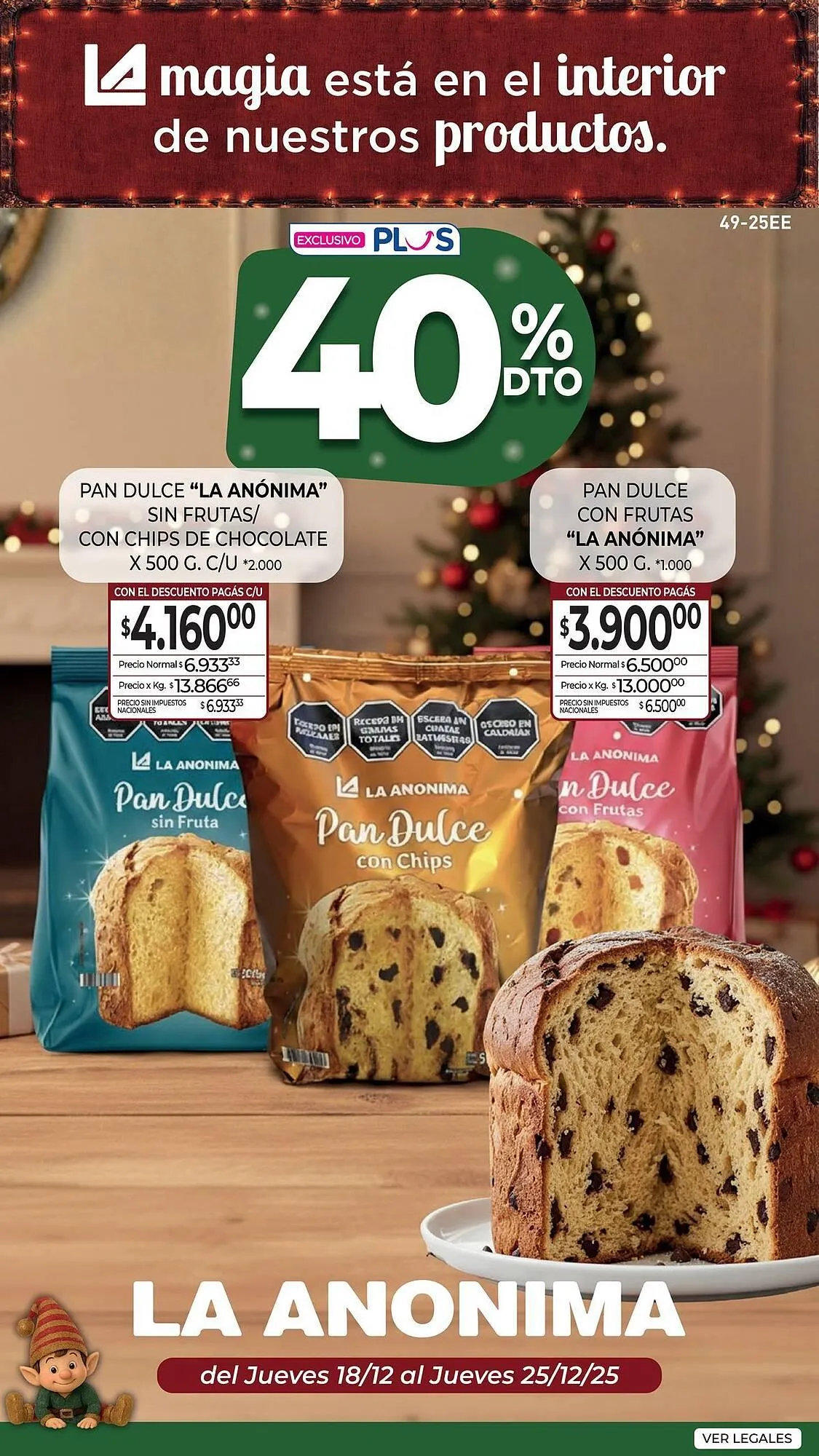 Ofertas de Catálogo La Anonima 18 de diciembre al 25 de diciembre 2025 - Página 1 del catálogo