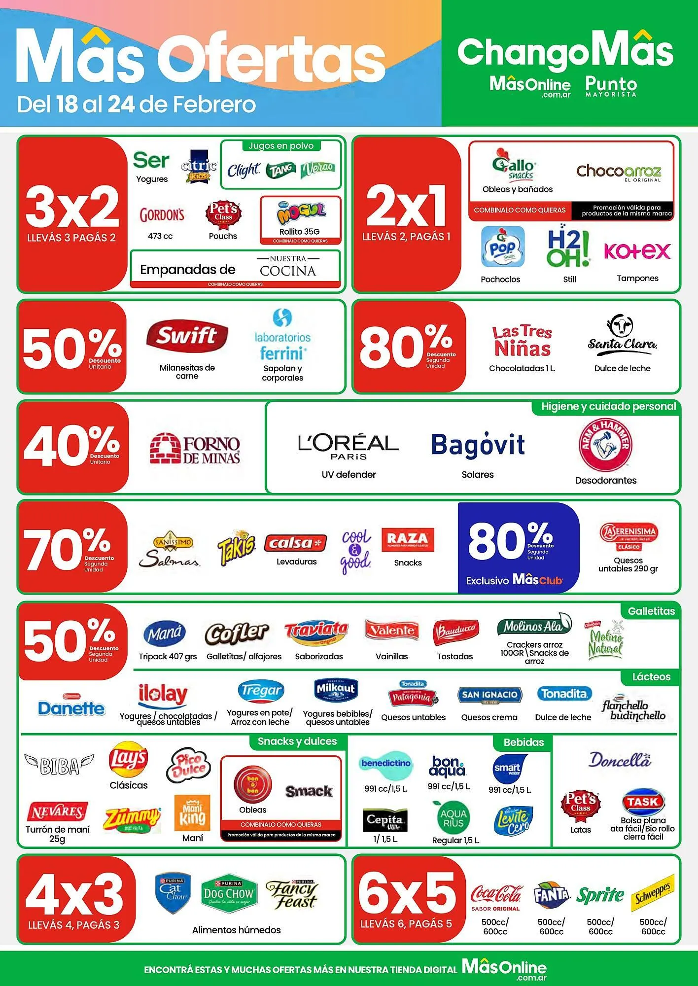 Ofertas de Catálogo Changomas 18 de febrero al 24 de febrero 2026 - Página 2 del catálogo