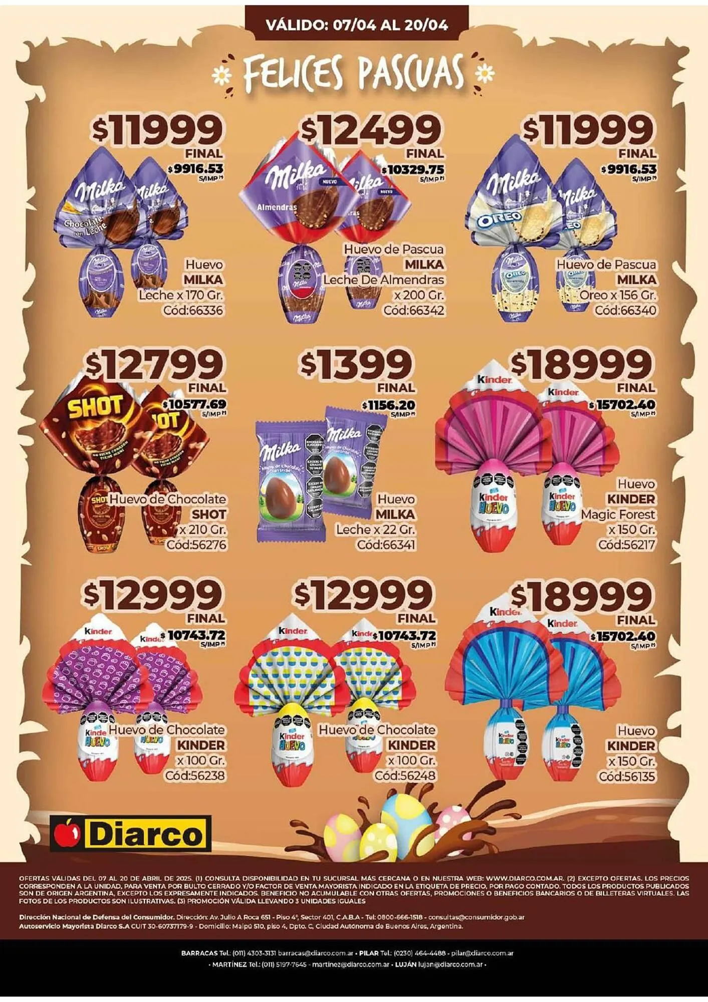 Ofertas de Catálogo Diarco 9 de abril al 20 de abril 2025 - Página 3 del catálogo