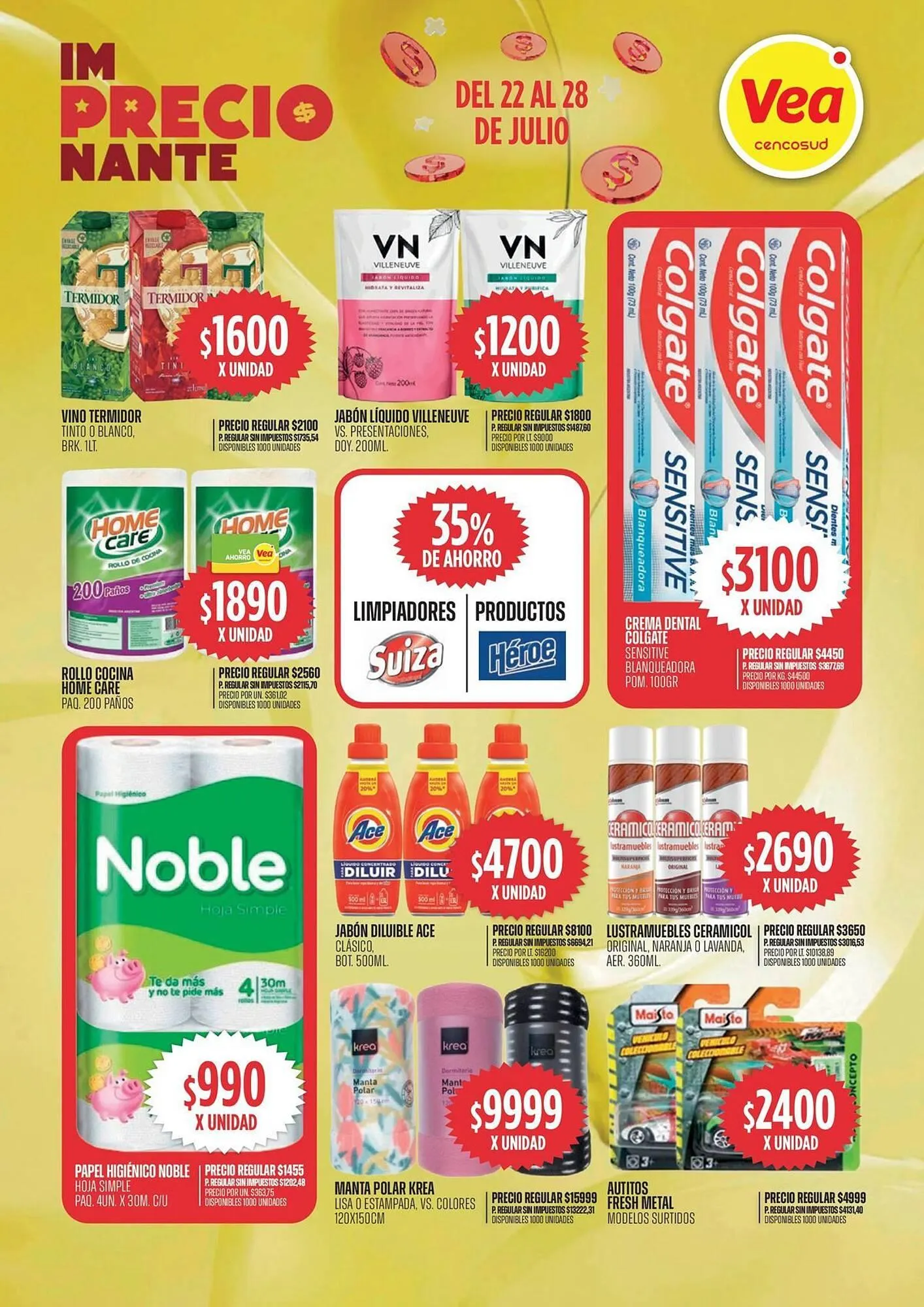 Ofertas de Catálogo Supermercados Vea 22 de julio al 28 de julio 2025 - Página 4 del catálogo