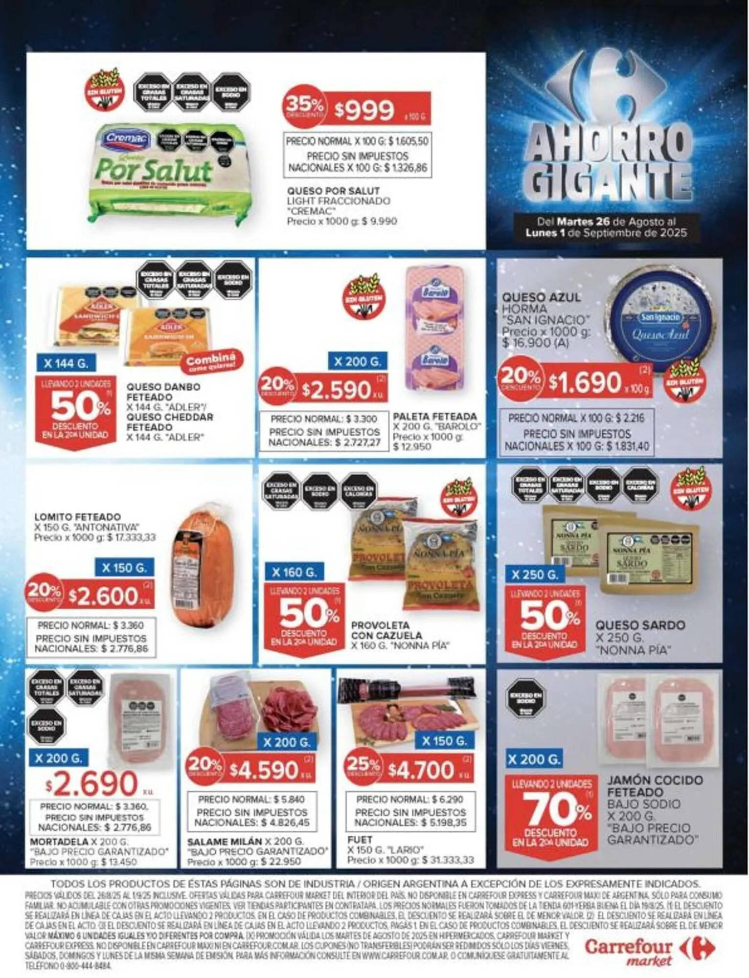 Ofertas de Catálogo Carrefour 26 de agosto al 1 de septiembre 2025 - Página 47 del catálogo