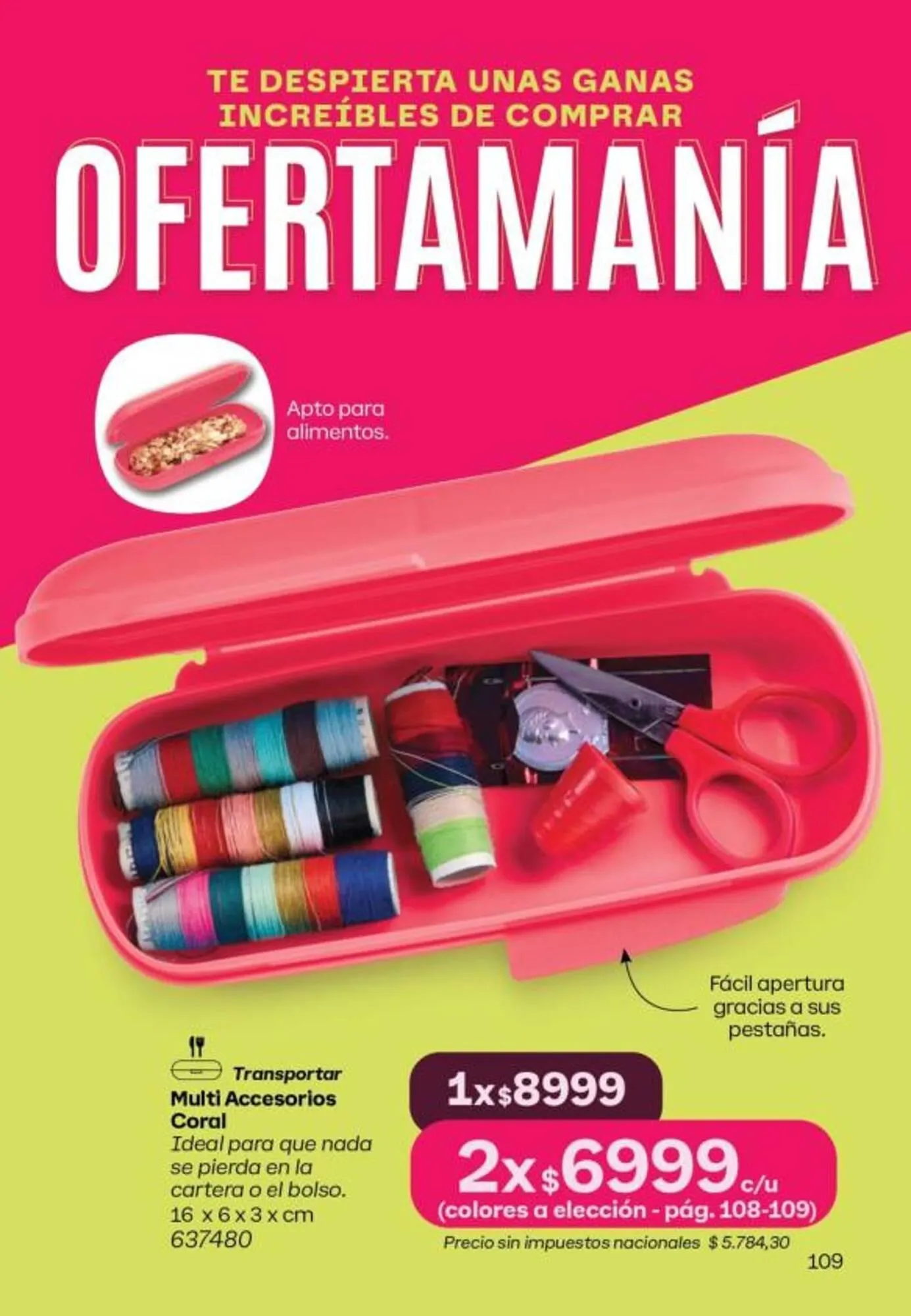 Ofertas de Folleto Tupperware 1 de octubre al 31 de octubre 2025 - Página 110 del catálogo