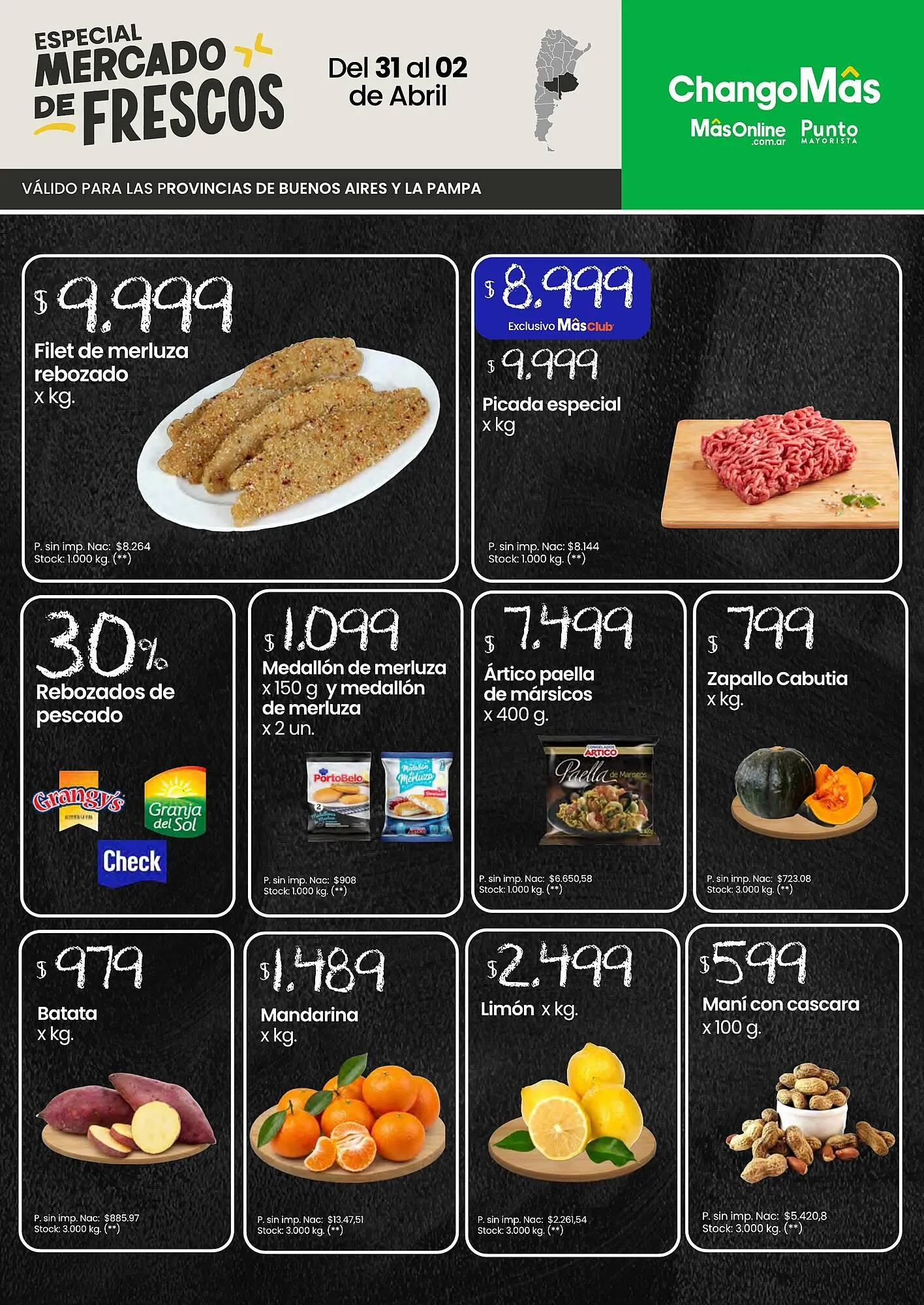 Ofertas de Catálogo Changomas 1 de abril al 2 de abril 2026 - Página 1 del catálogo